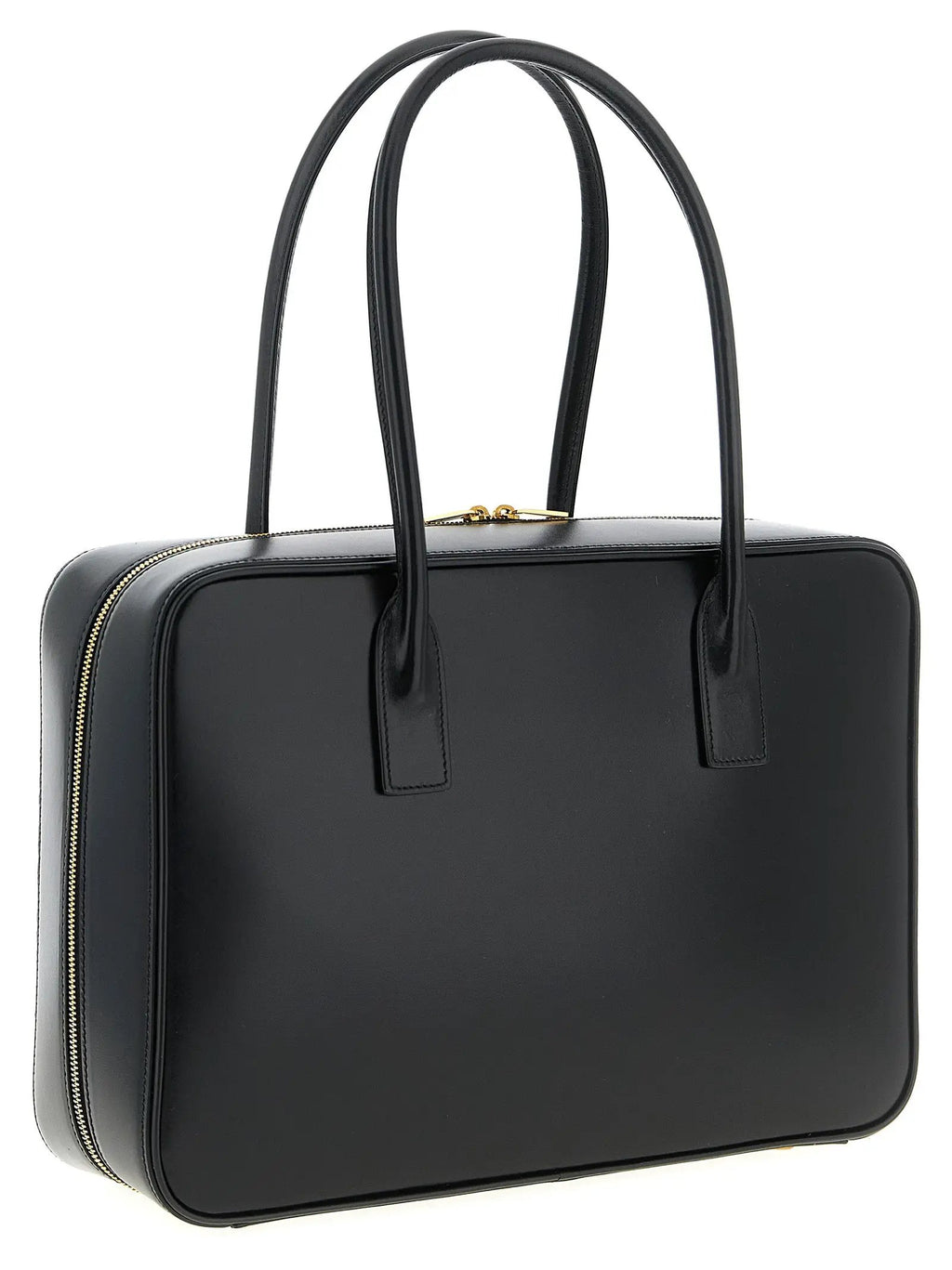 Saint Laurent Black Calfskin Shoulder Bag