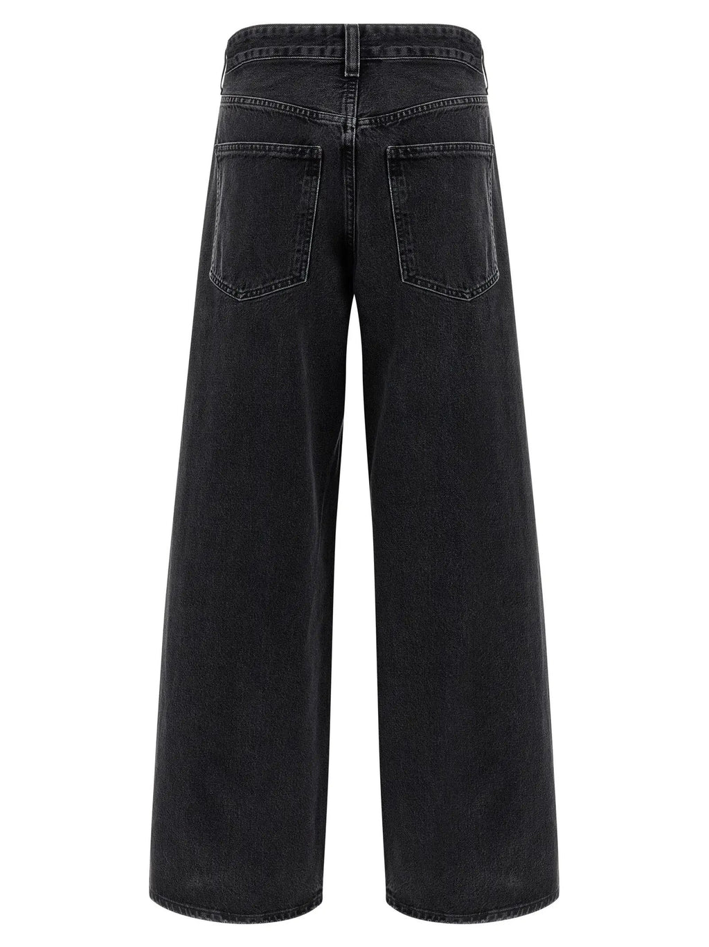 Agolde Black Cotton Jeans Denim