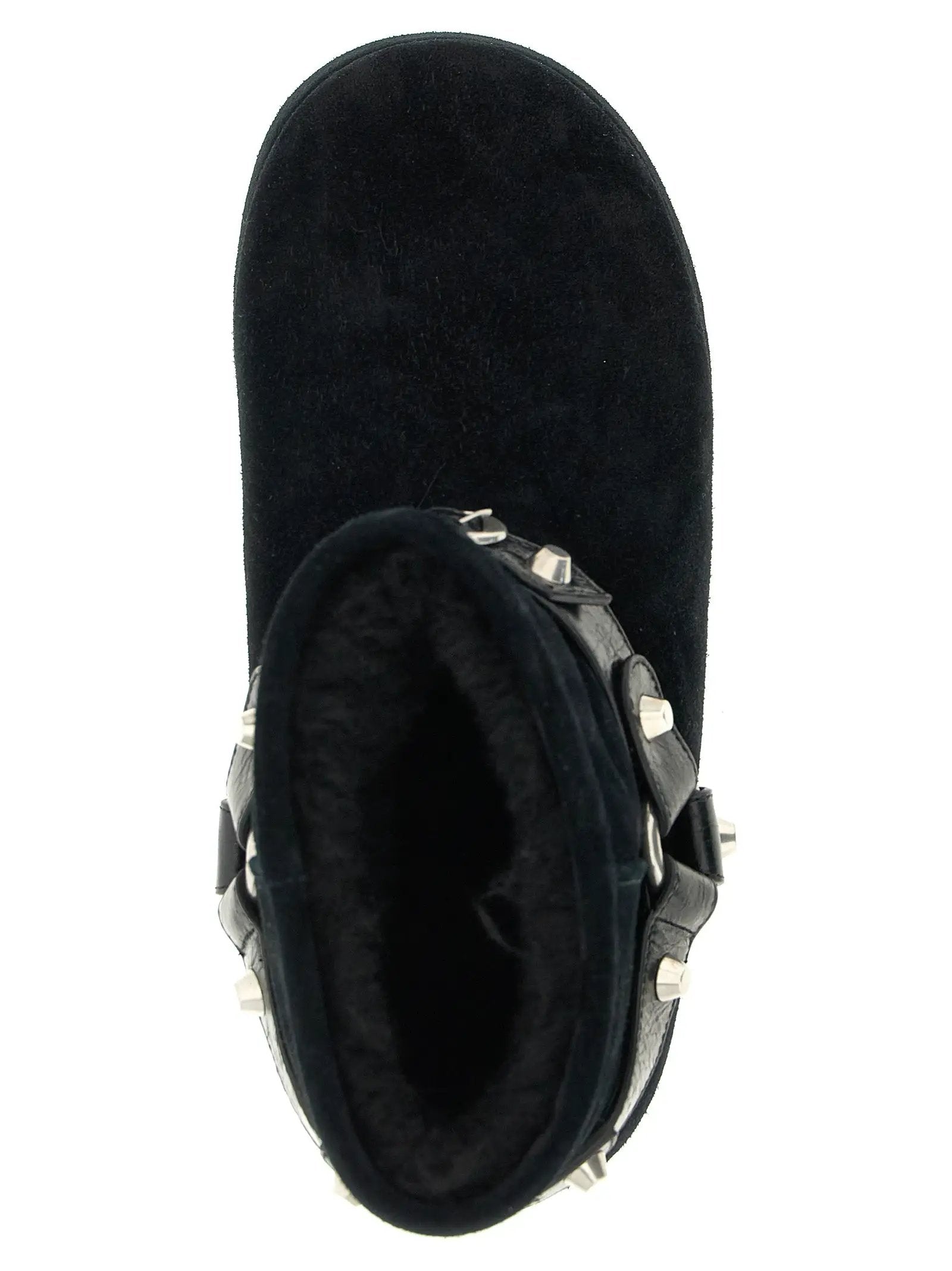 Balenciaga Black Calfskin Ankle Boots