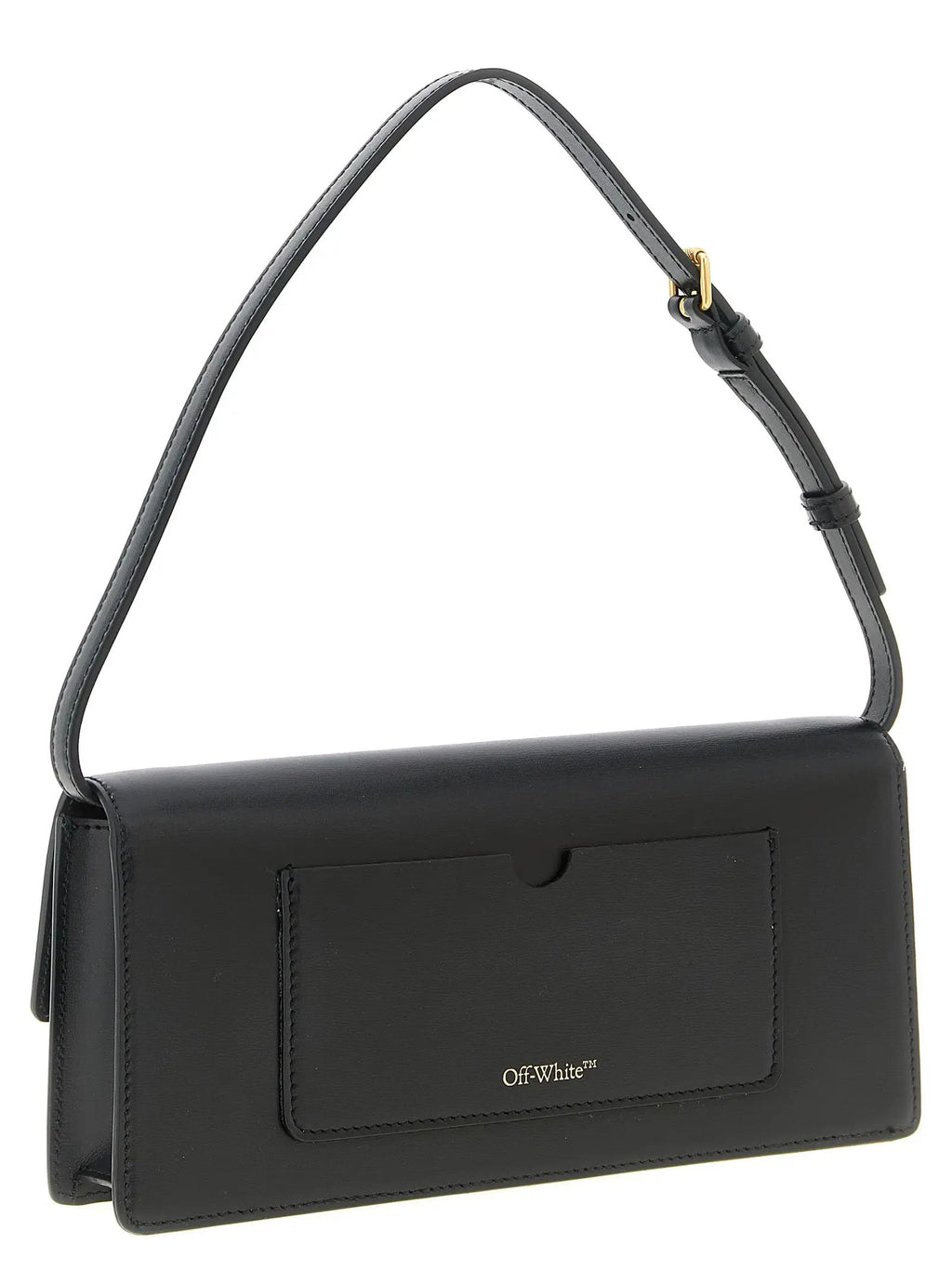 Off-White Black Polyester Shoulder Bag