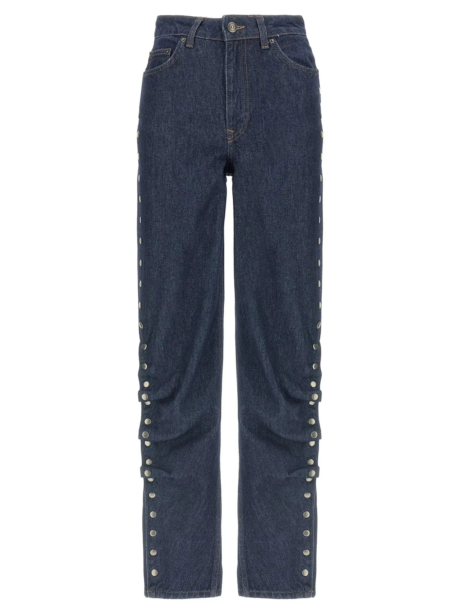 ROTATE BIRGER CHRISTENSEN Blue Cotton Jeans Denim