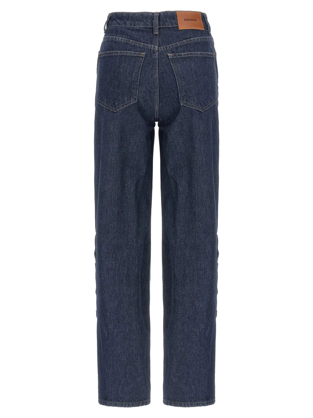 ROTATE BIRGER CHRISTENSEN Blue Cotton Jeans Denim