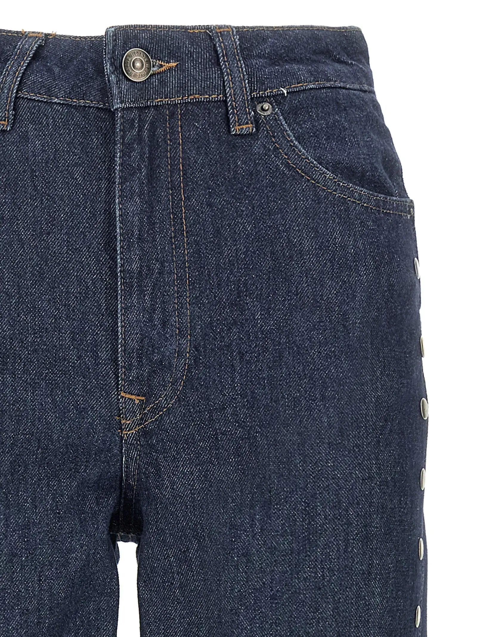 ROTATE BIRGER CHRISTENSEN Blue Cotton Jeans Denim