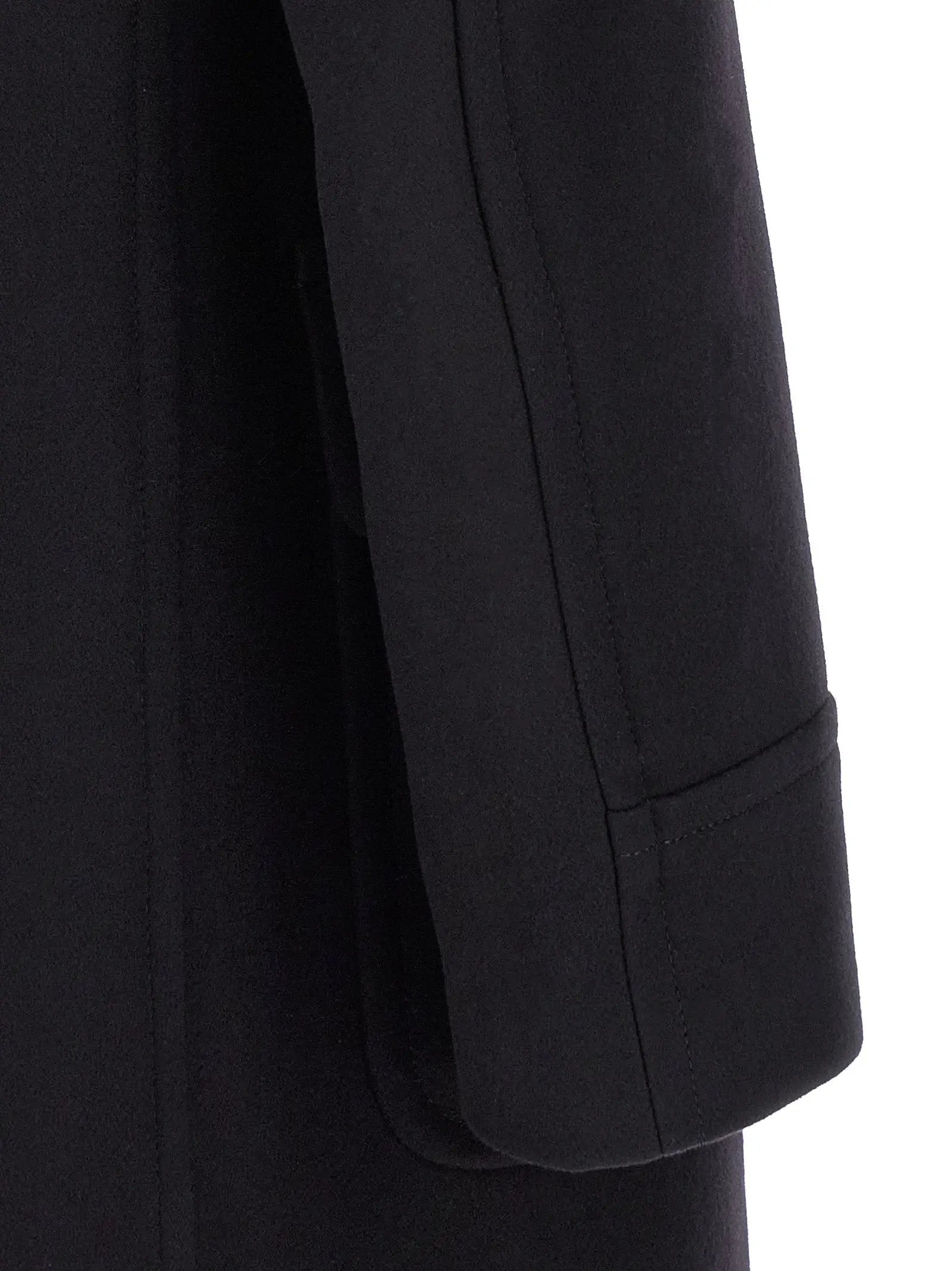 Tagliatore Blue Wool Coat