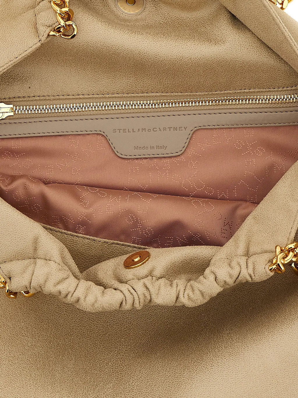 Stella McCartney Beige Polyester Shoulder Bag