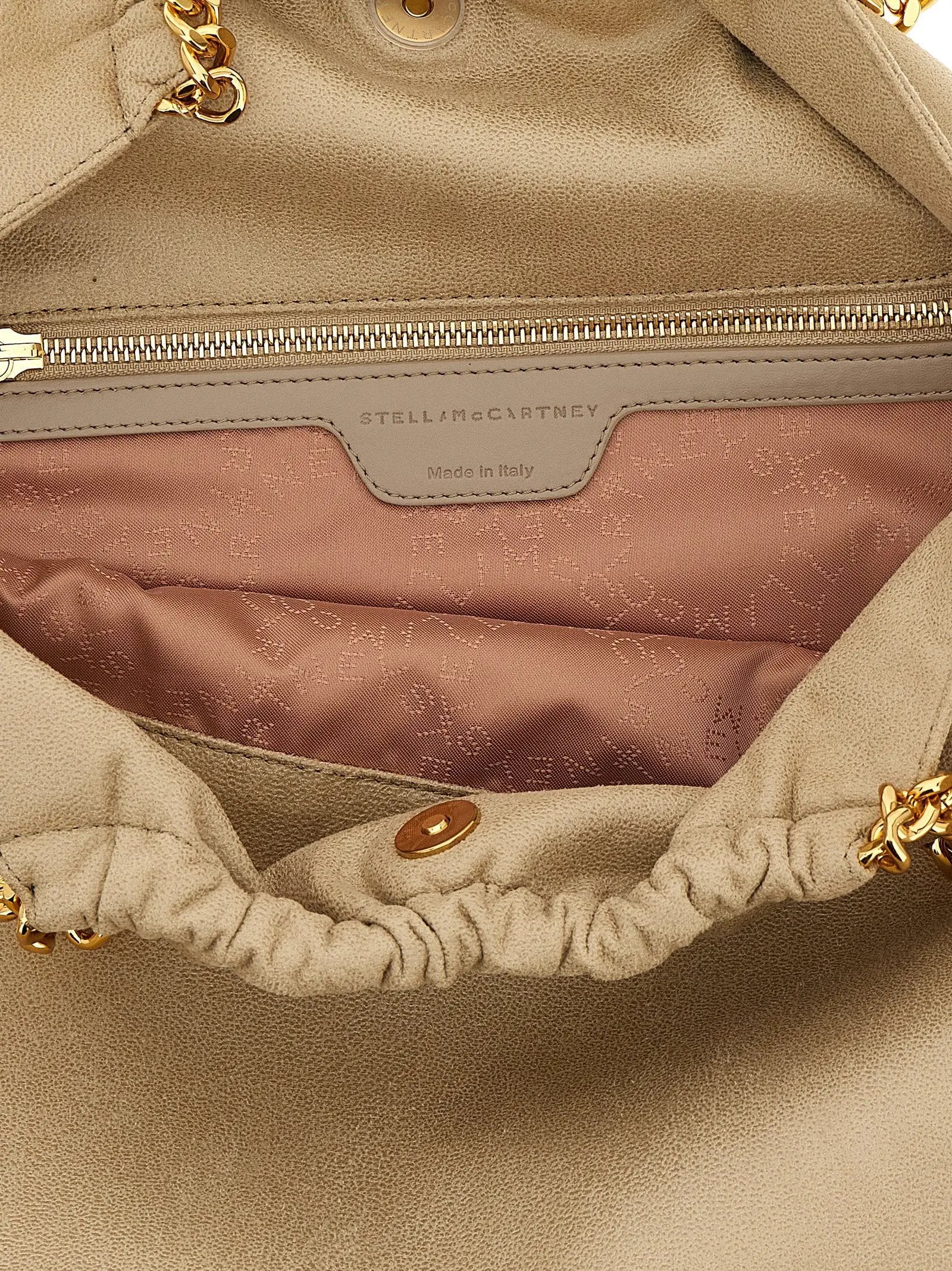 Stella McCartney Beige Polyester Shoulder Bag