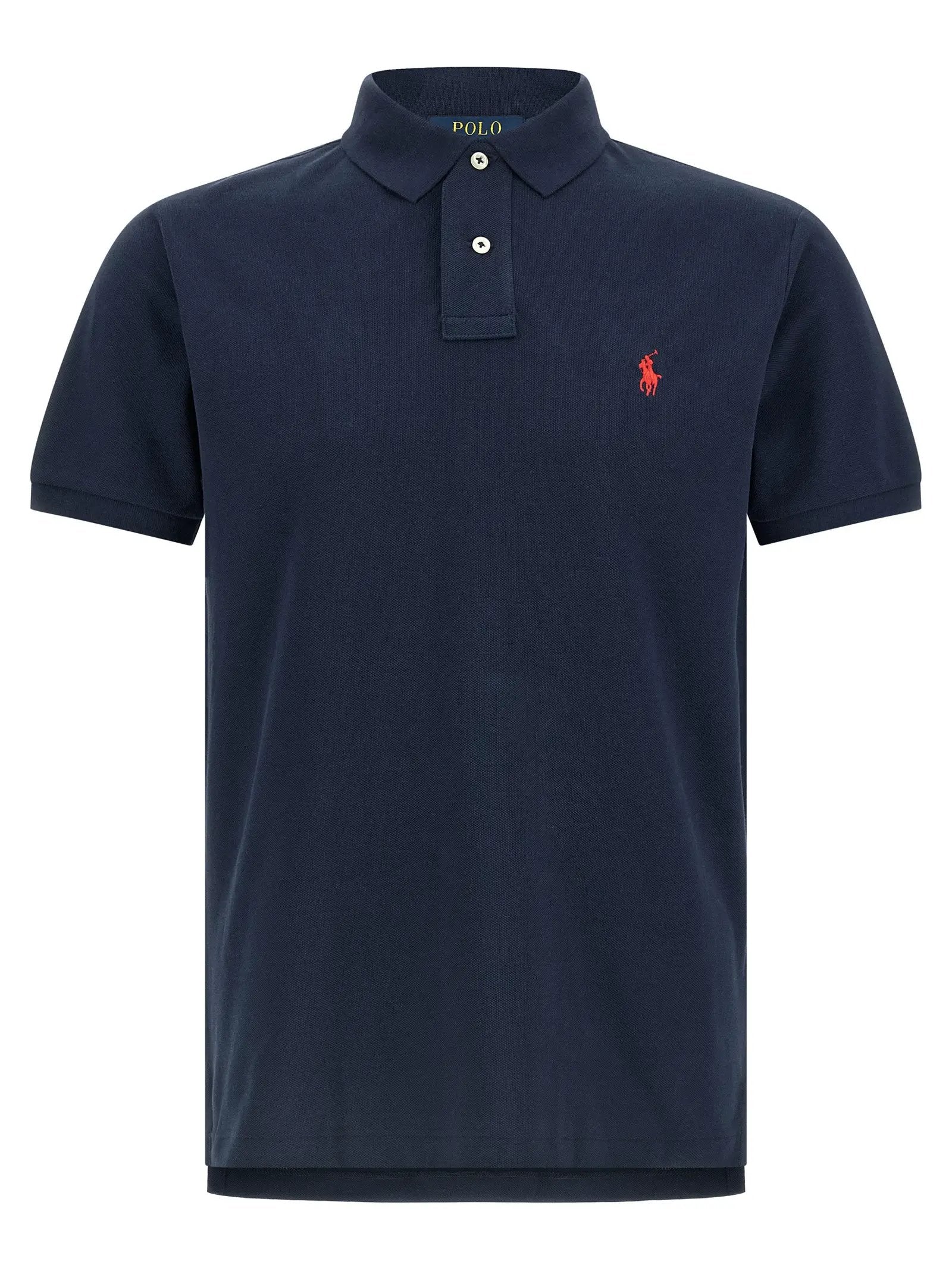Polo Ralph Lauren Blue Cotton Polo Shirt