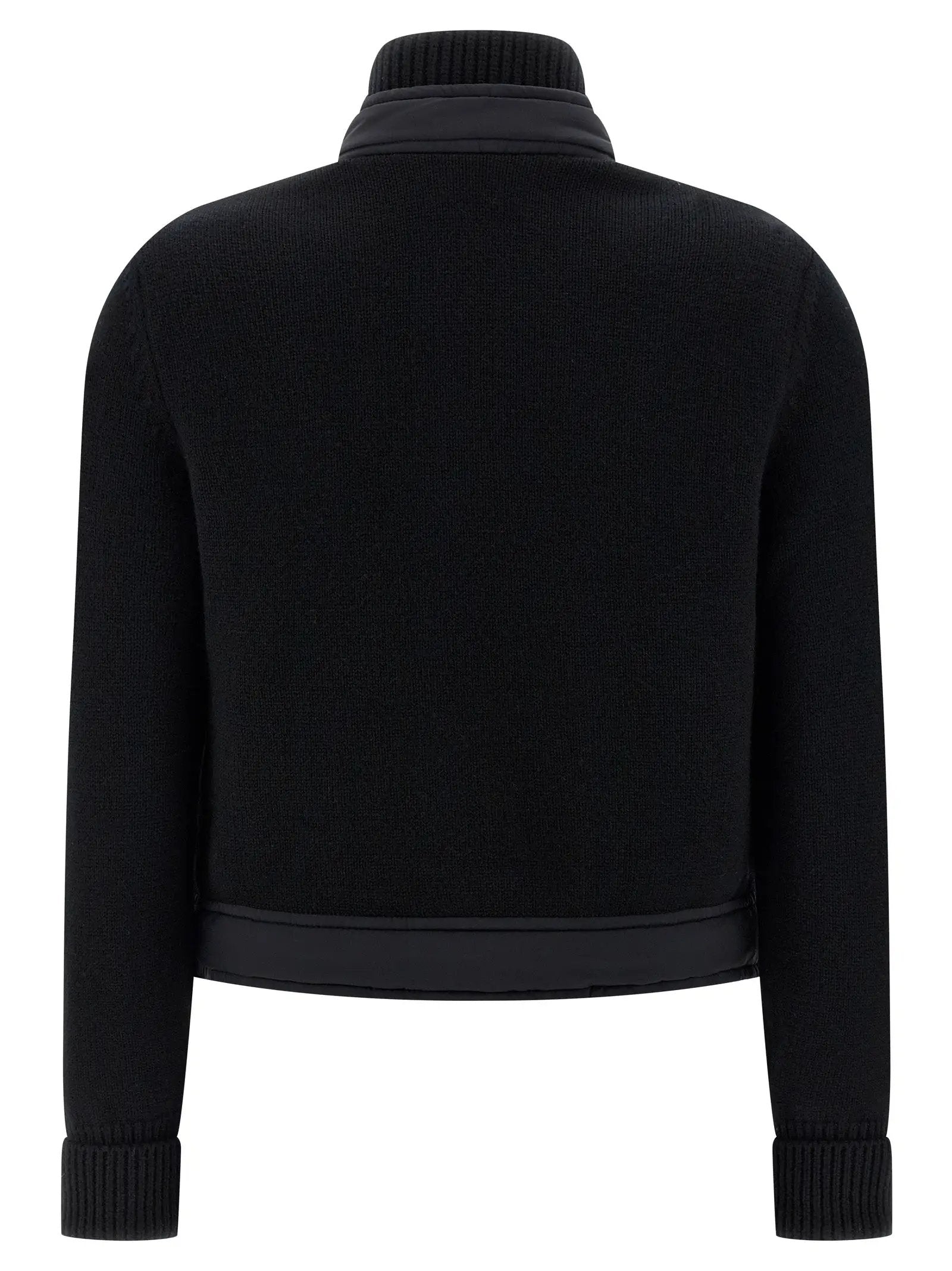 Moncler Grenoble Black Polyamide Cardigan