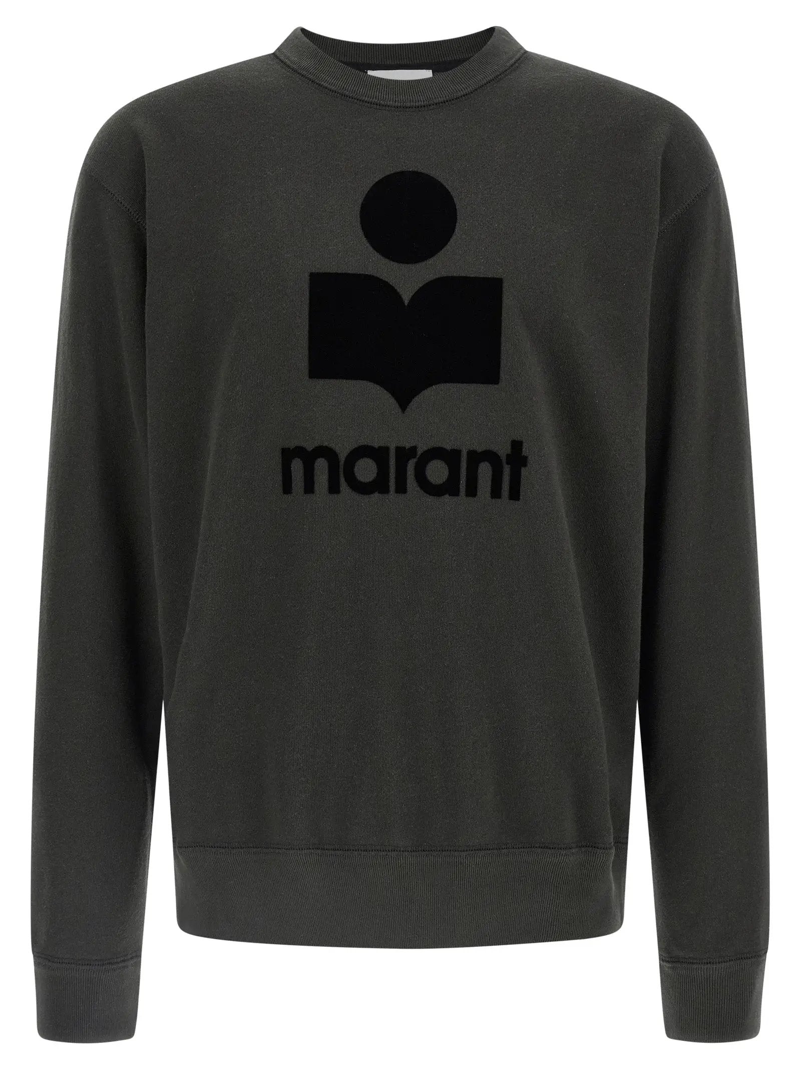 Isabel Marant Black Cotton Sweatshirt