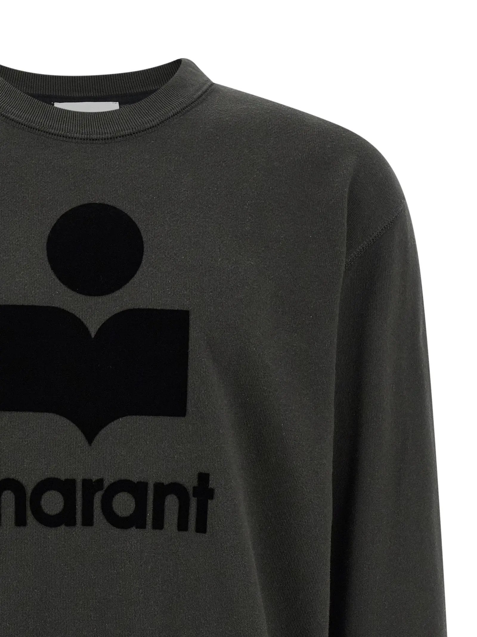 Isabel Marant Black Cotton Sweatshirt