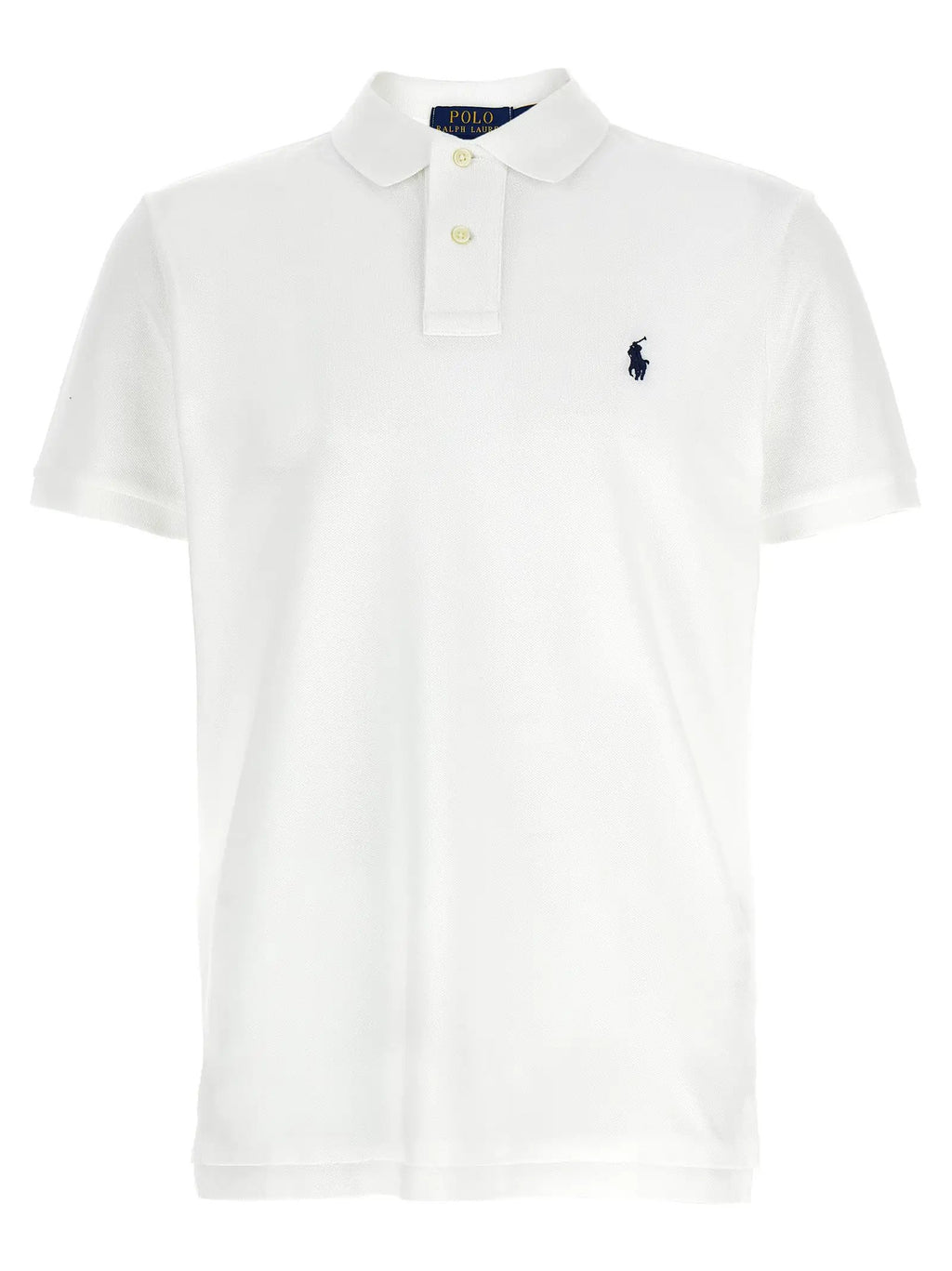Polo Ralph Lauren White Cotton Polo Shirt