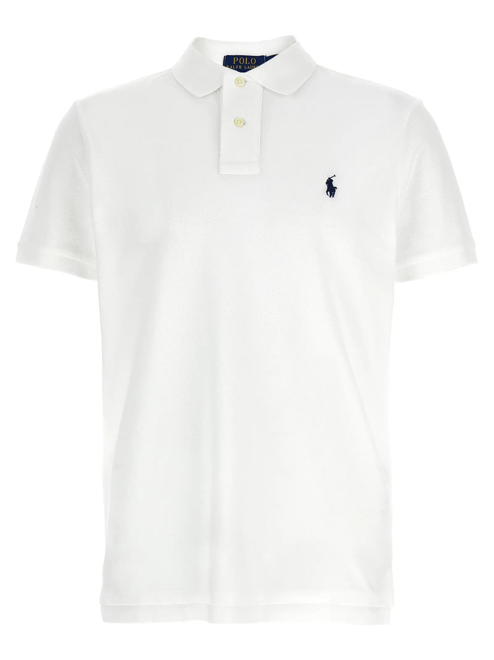 Polo Ralph Lauren White Cotton Polo Shirt