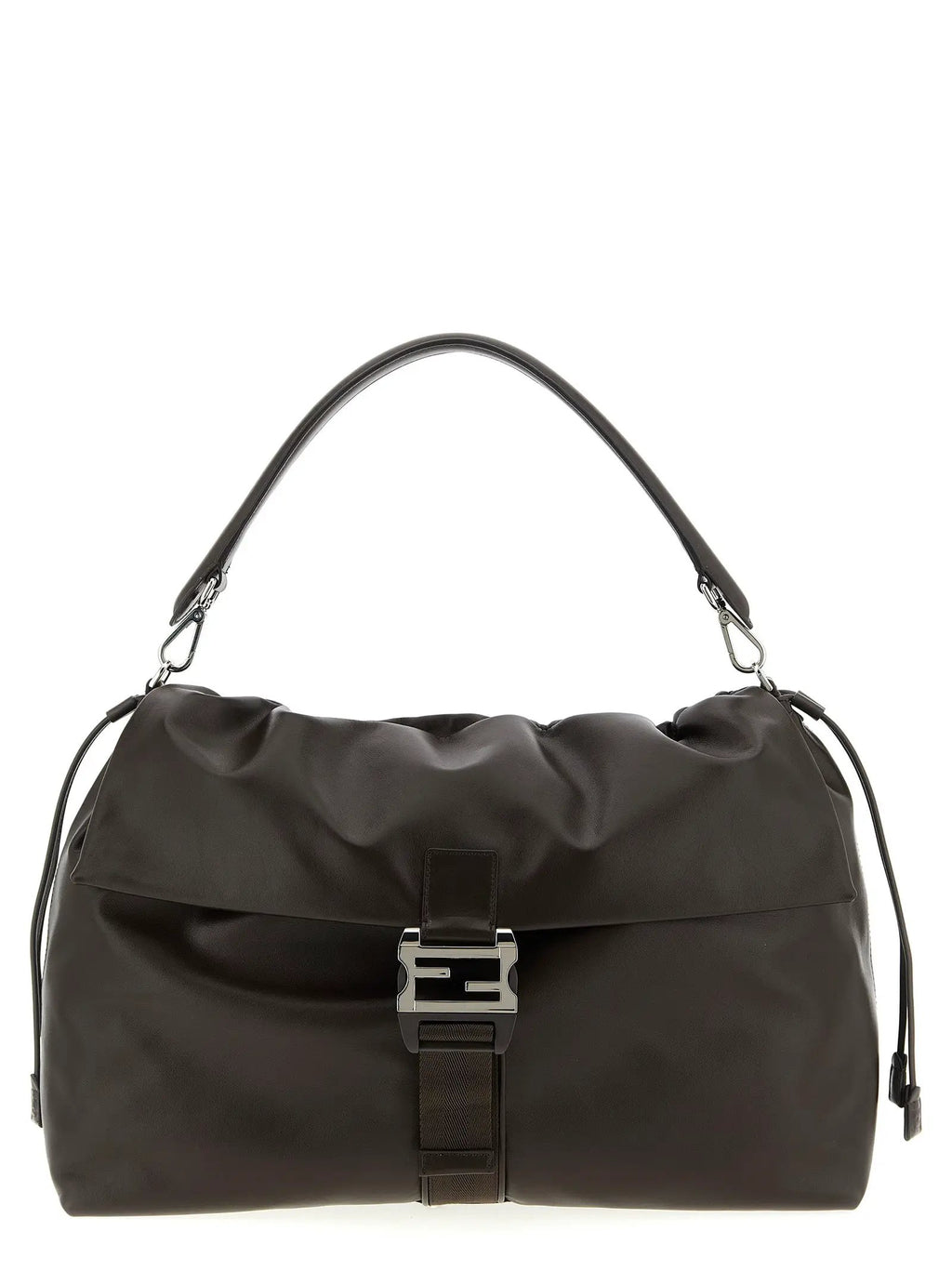 Fendi Brown Calfskin Handbag