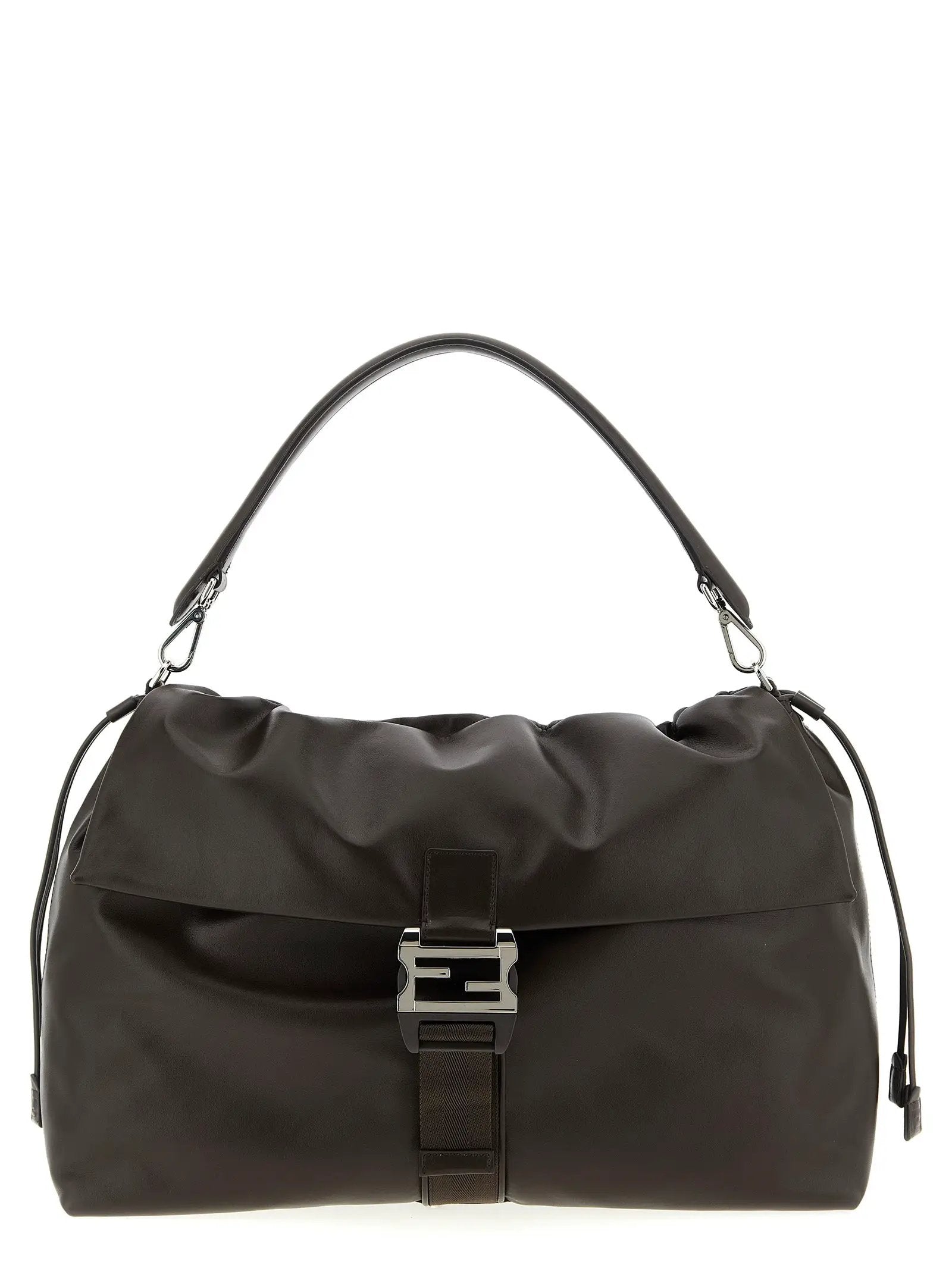 Fendi Brown Calfskin Handbag