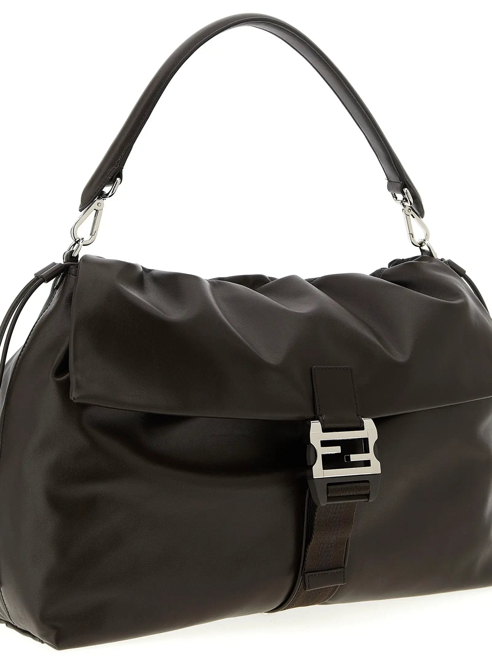 Fendi Brown Calfskin Handbag