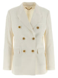Golden Goose White Polyester Blazer