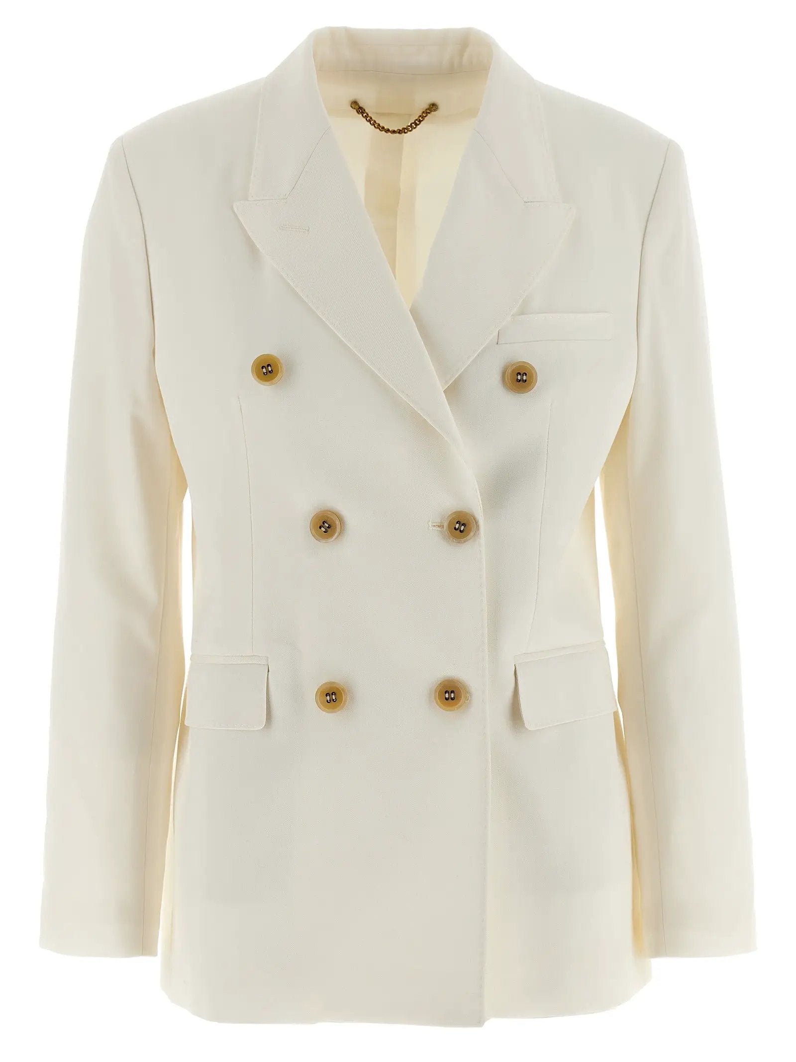 Golden Goose White Polyester Blazer
