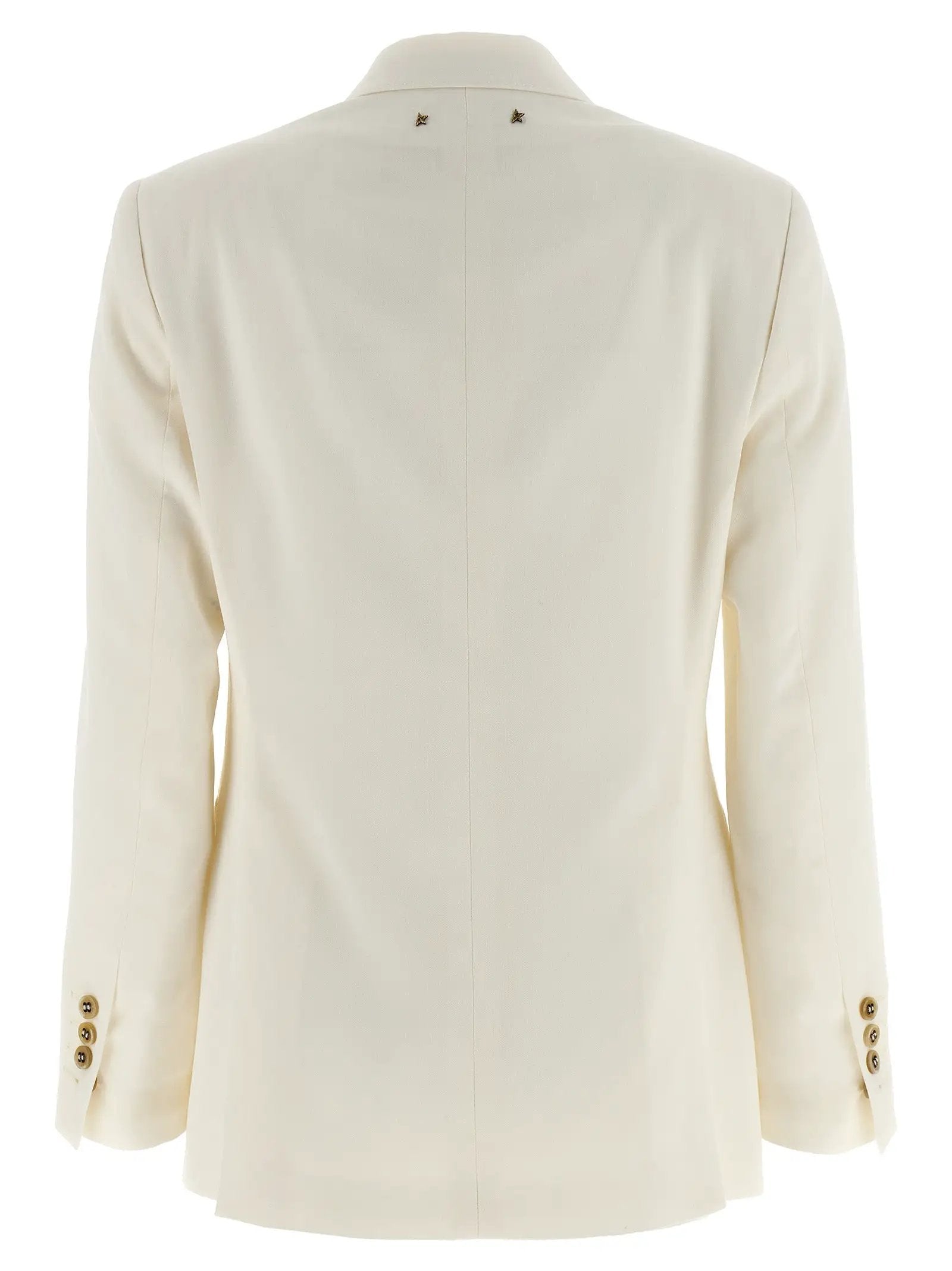 Golden Goose White Polyester Blazer