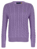 Polo Ralph Lauren Purple Cotton Cardigan