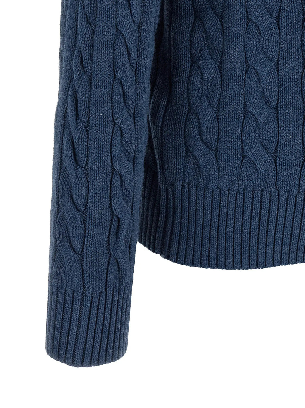 Polo Ralph Lauren Blue Cotton Cardigan