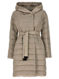 Max Mara Beige Polyamide Full-Length Jacket