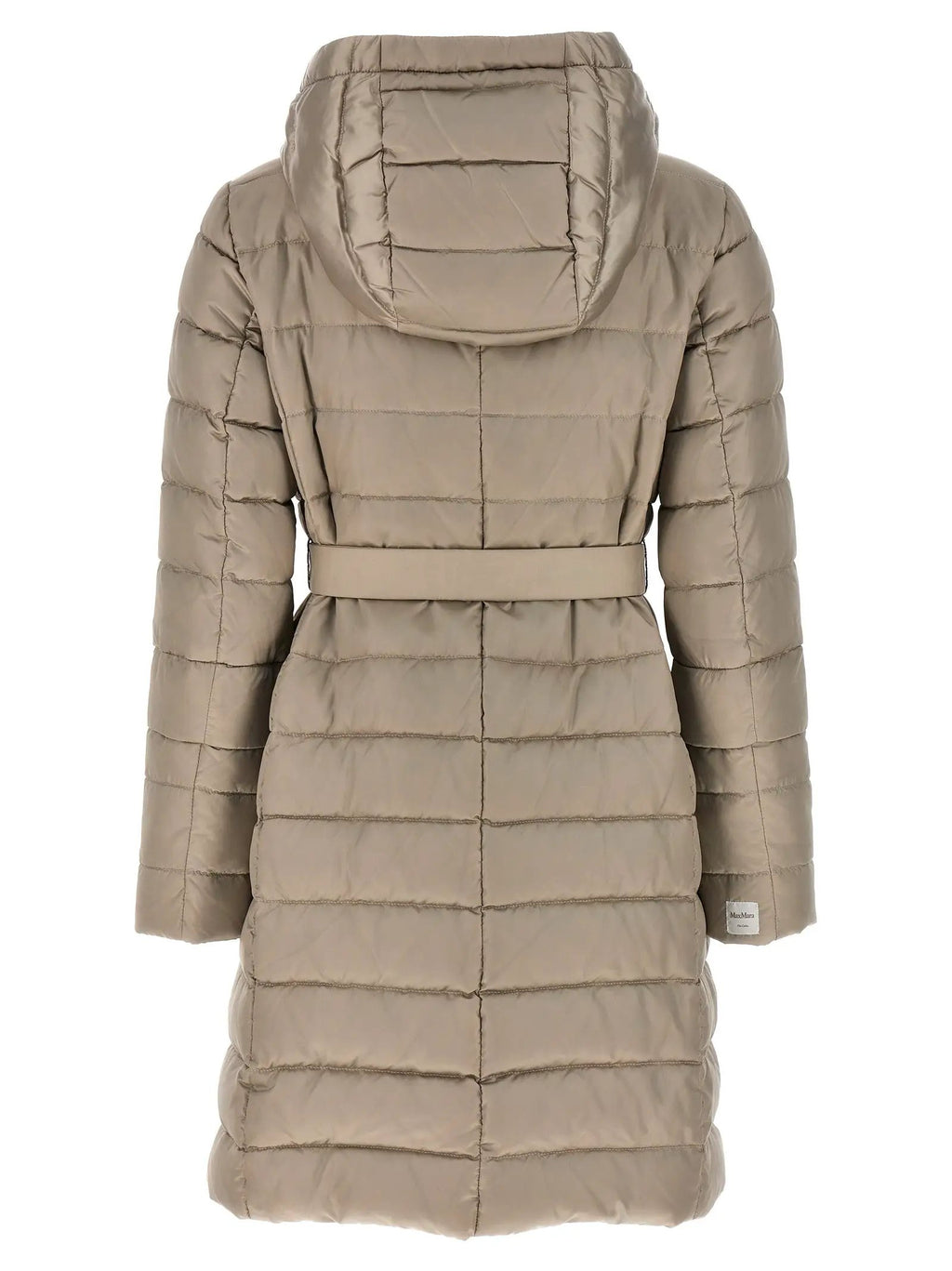Max Mara Beige Polyamide Full-Length Jacket
