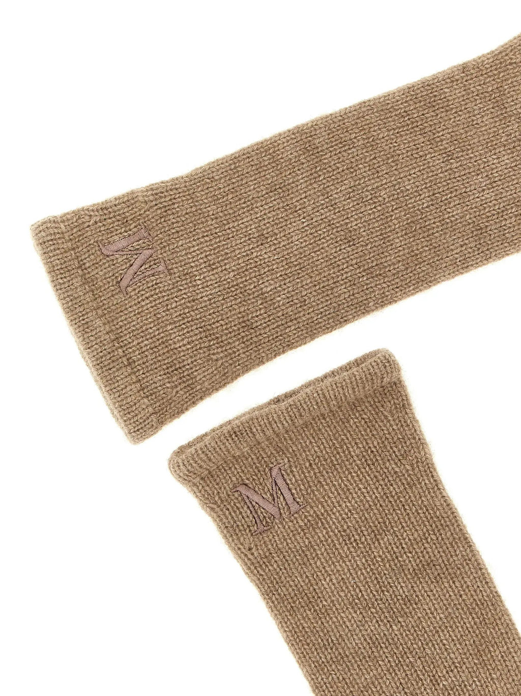 Max Mara Beige Cashmere Gloves