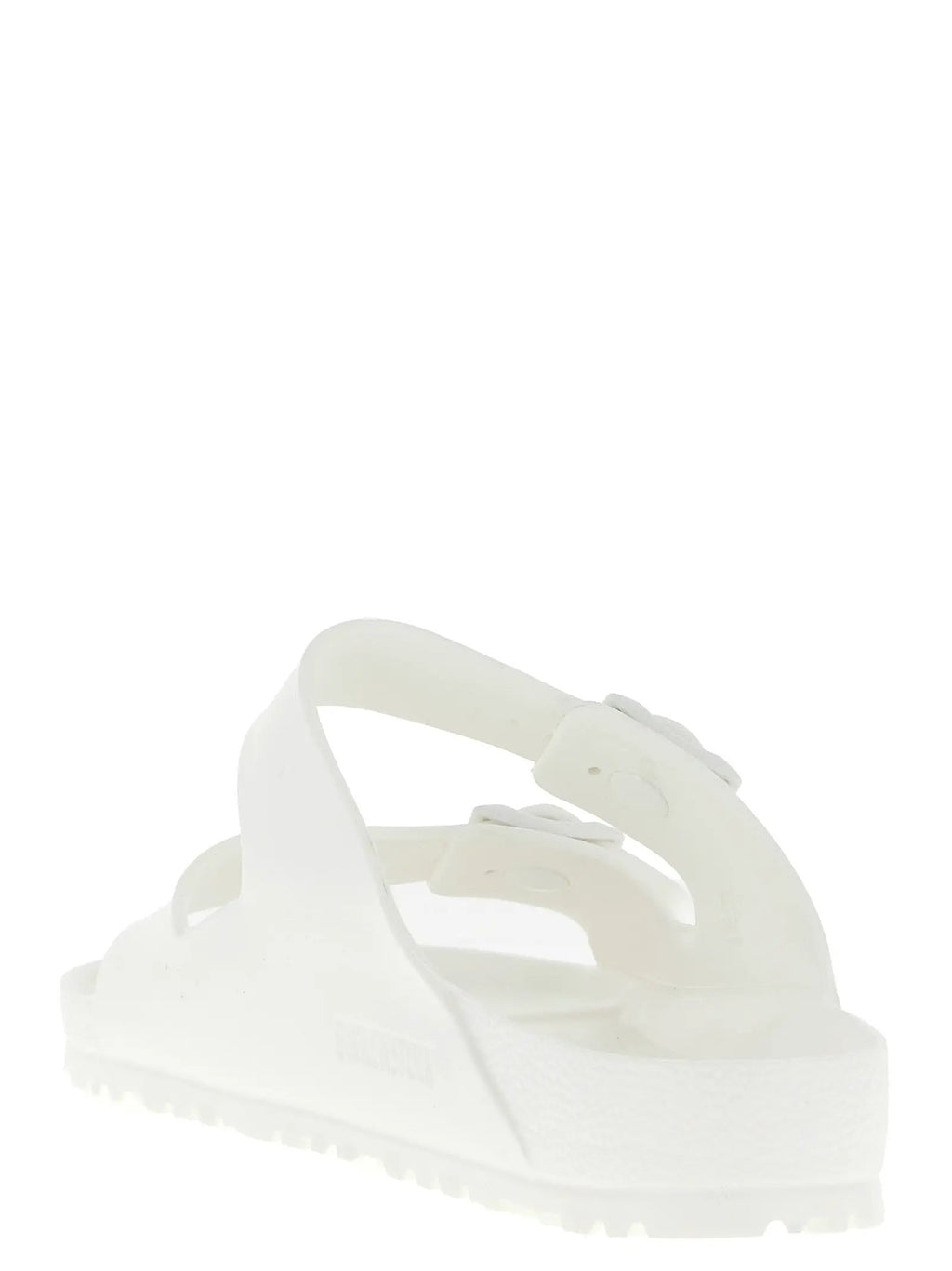 Birkenstock White Synthetic Slides