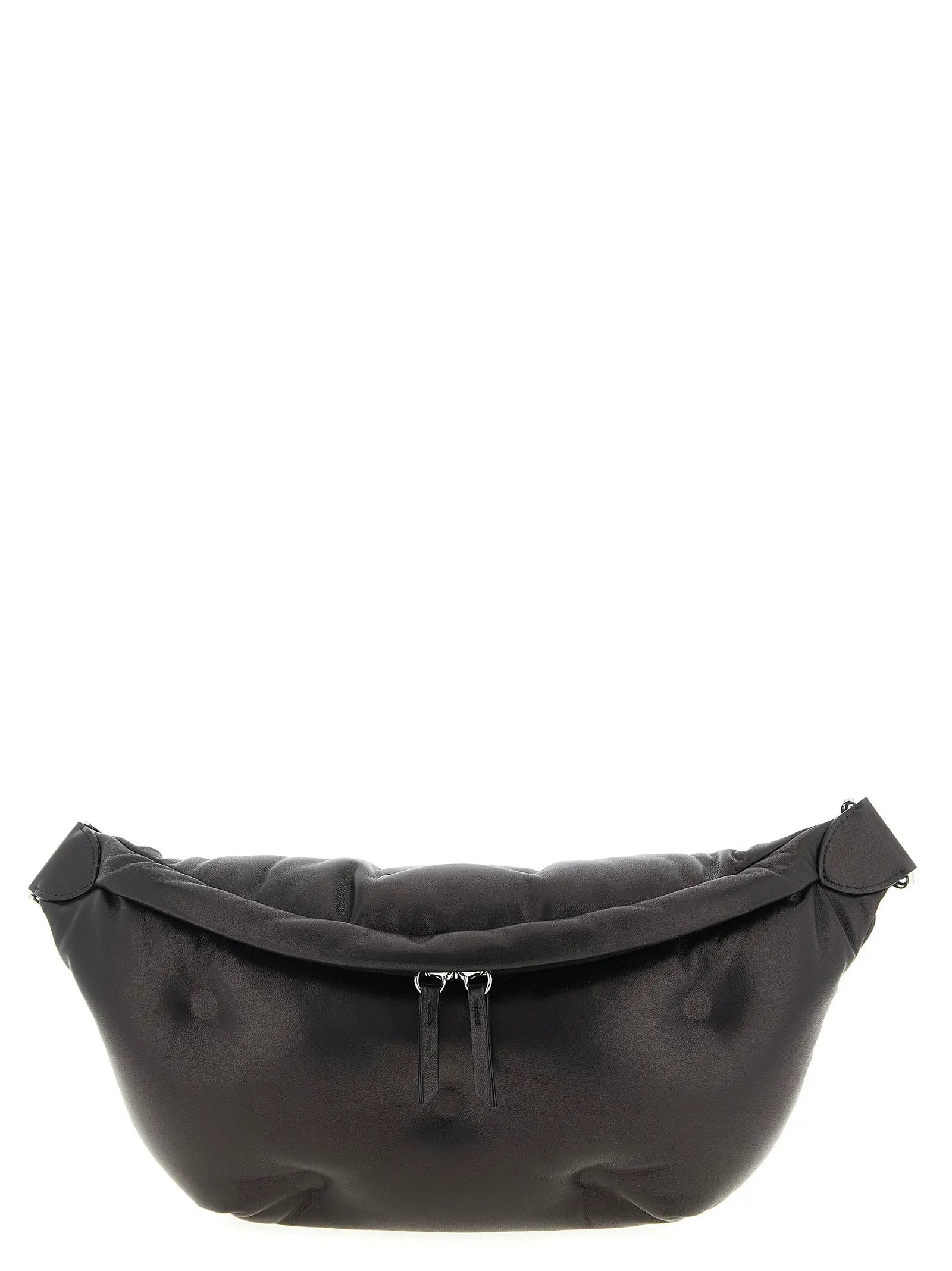 Maison Margiela Black Lambskin Crossbody Bag