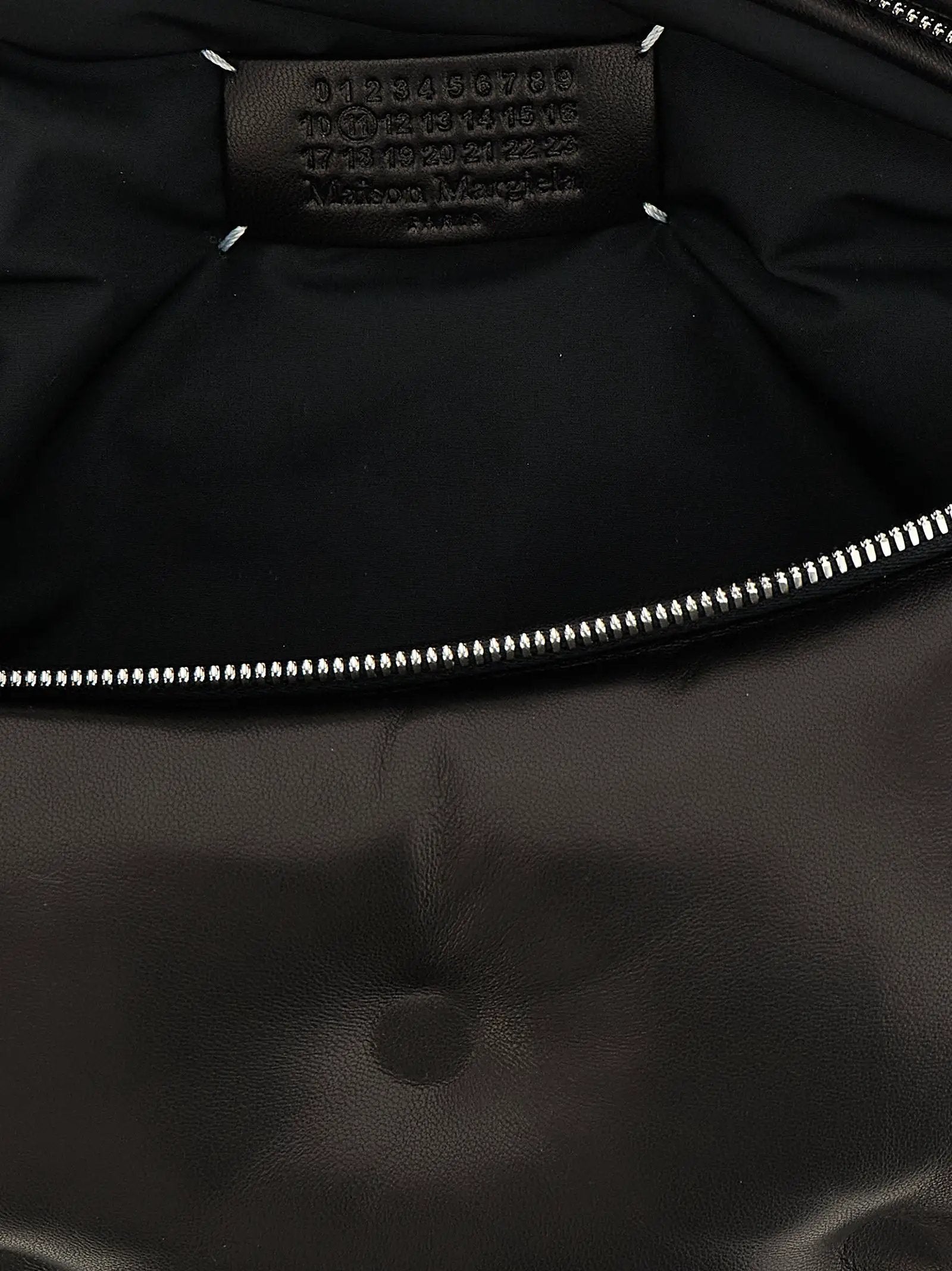 Maison Margiela Black Lambskin Crossbody Bag