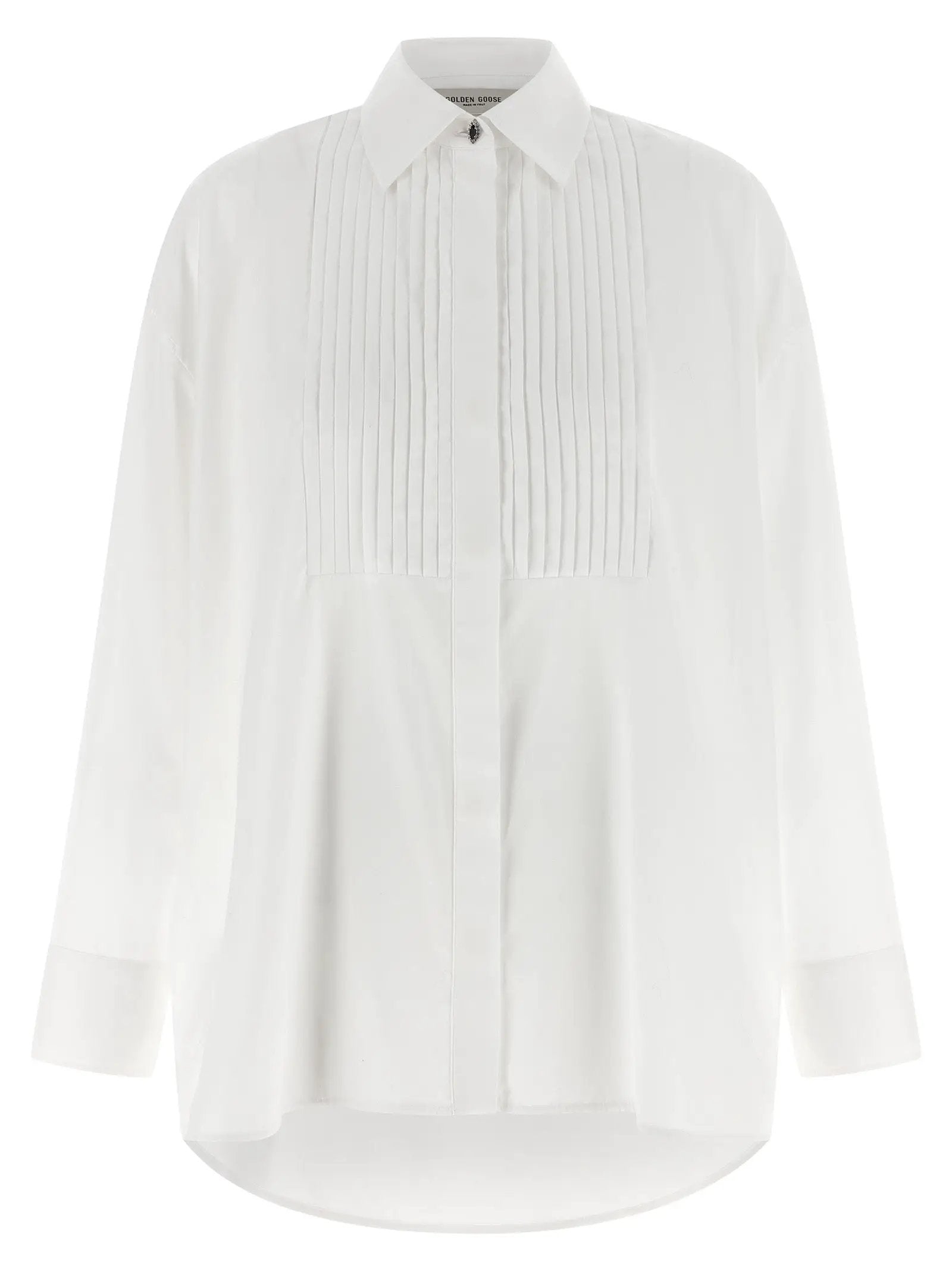 Golden Goose White Cotton Blouse