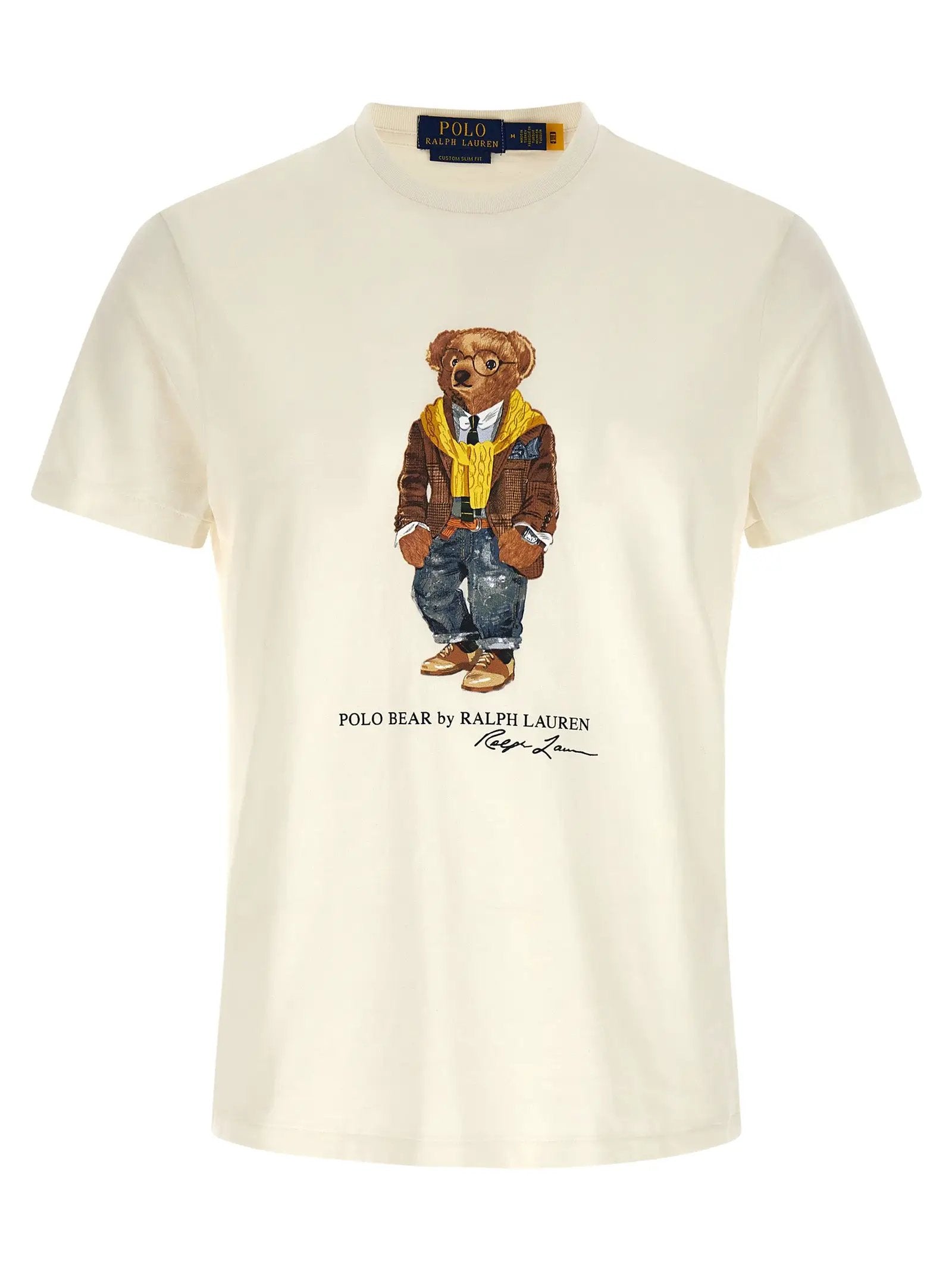 Polo Ralph Lauren White Cotton T-Shirt
