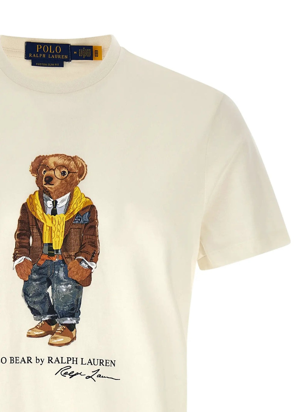 Polo Ralph Lauren White Cotton T-Shirt