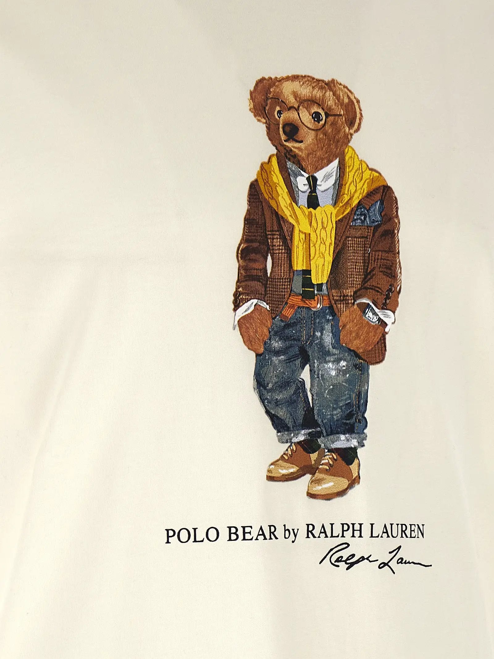 Polo Ralph Lauren White Cotton T-Shirt