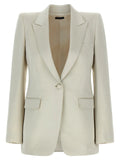 Tom Ford Beige Cotton Blazer