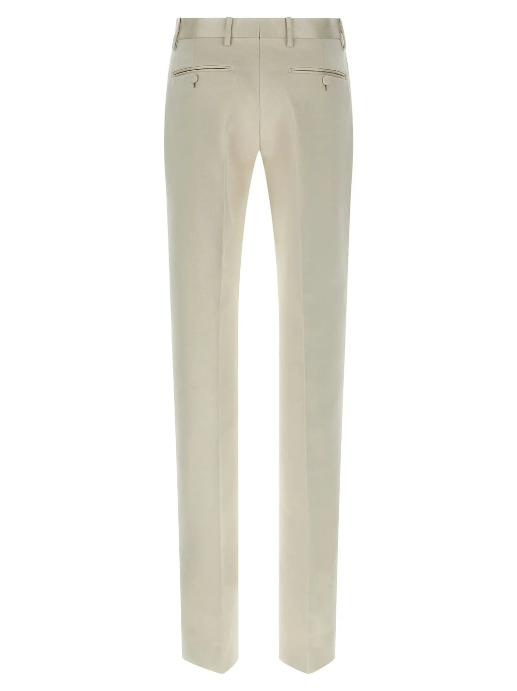 Tom Ford Beige Cotton Dress Pants