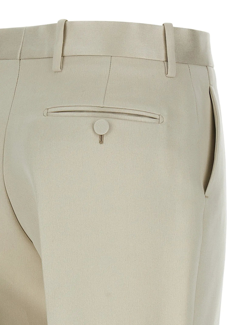 Tom Ford Beige Cotton Dress Pants