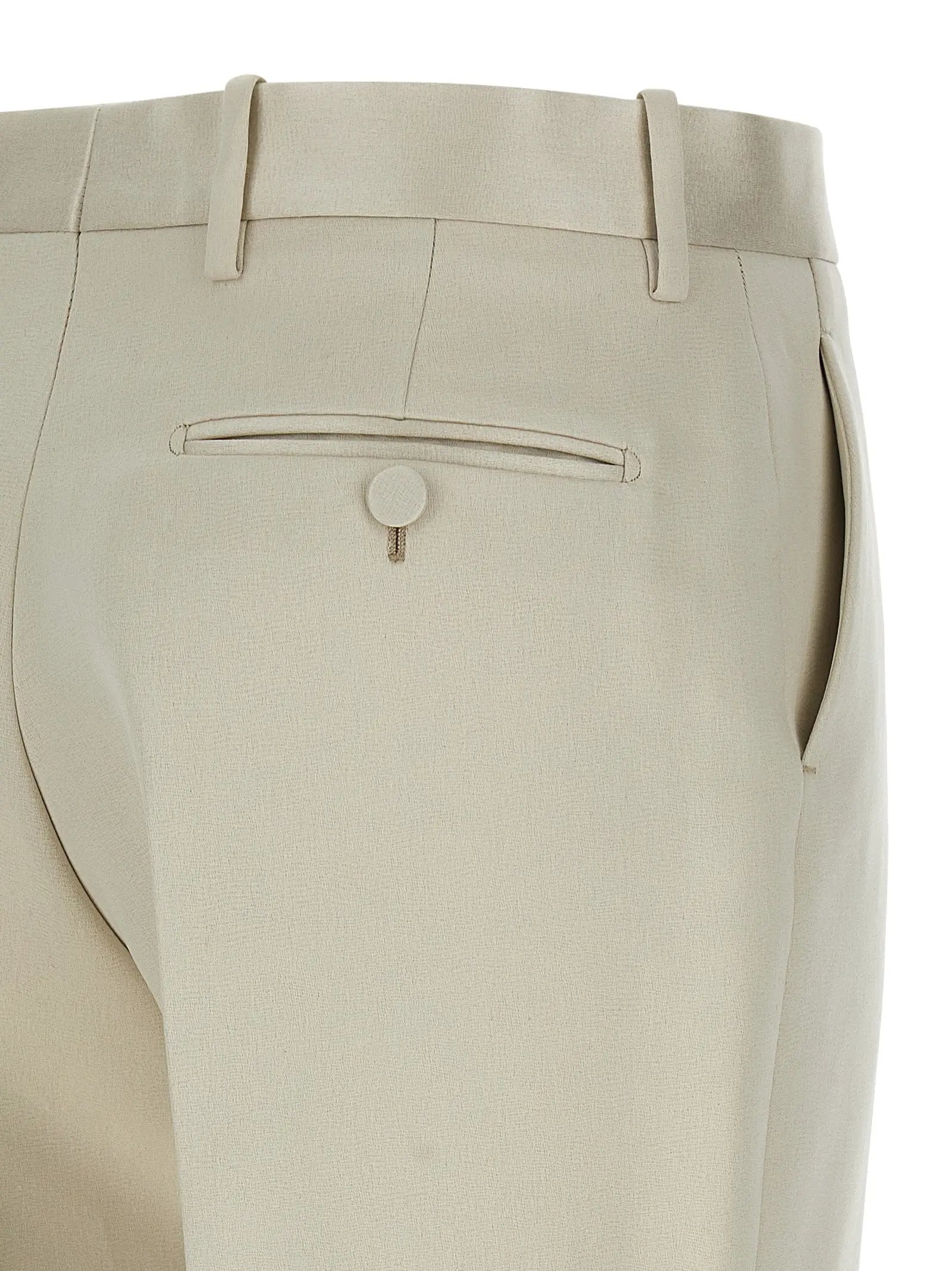 Tom Ford Beige Cotton Dress Pants