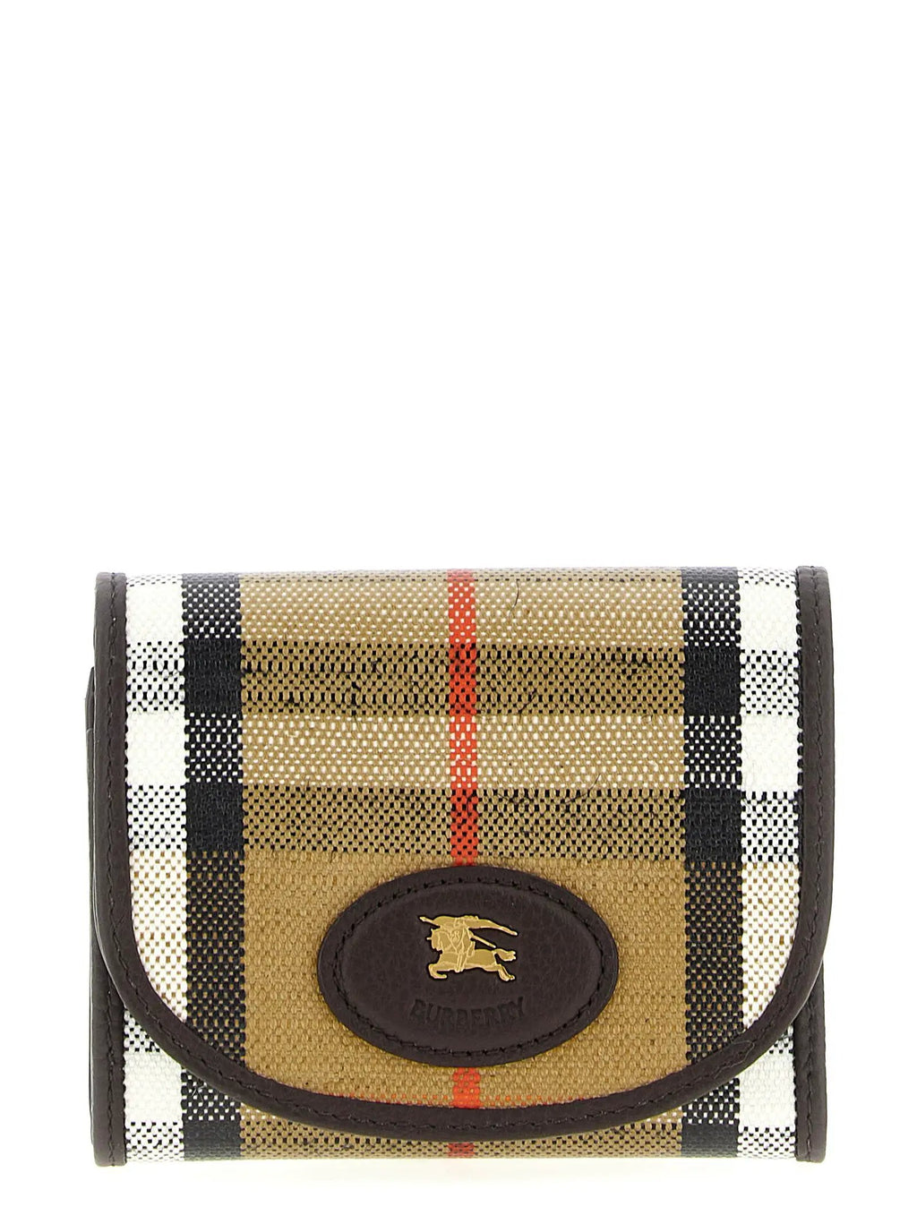 Burberry Beige Cotton Cardholder