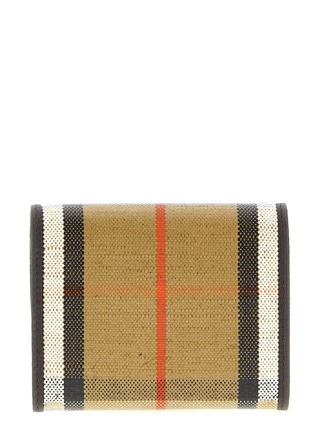 Burberry Beige Cotton Cardholder