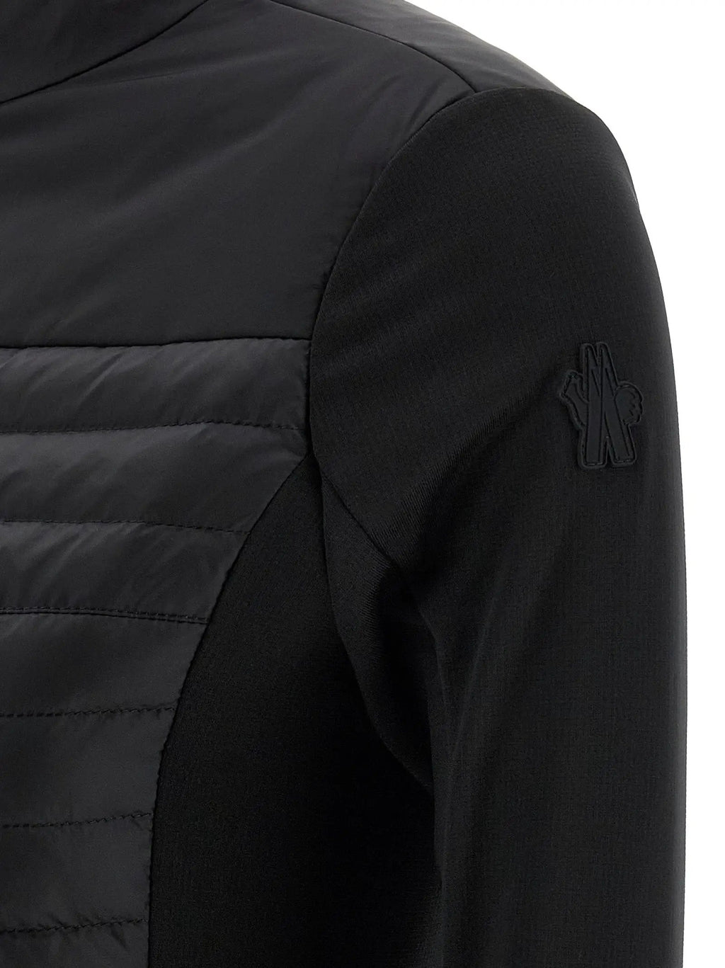 Moncler Grenoble Black Polyamide Cardigan