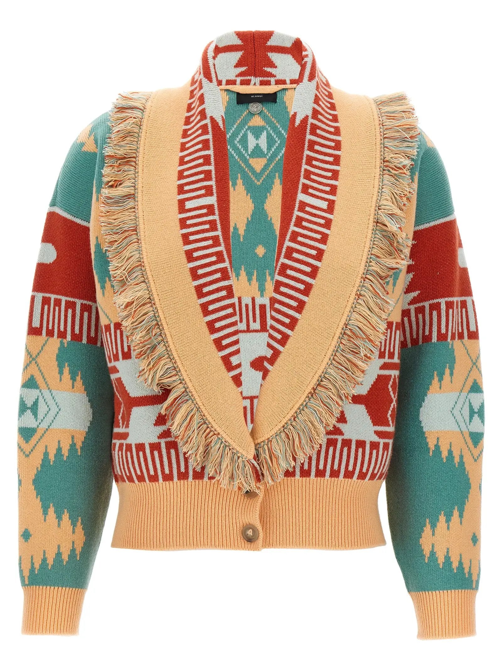 Alanui Multicolor Wool Cardigan