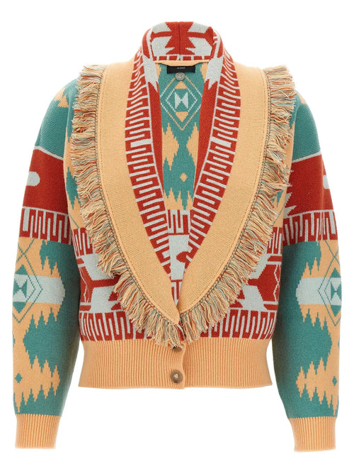 Alanui Alanui Multicolor Wool Cardigan