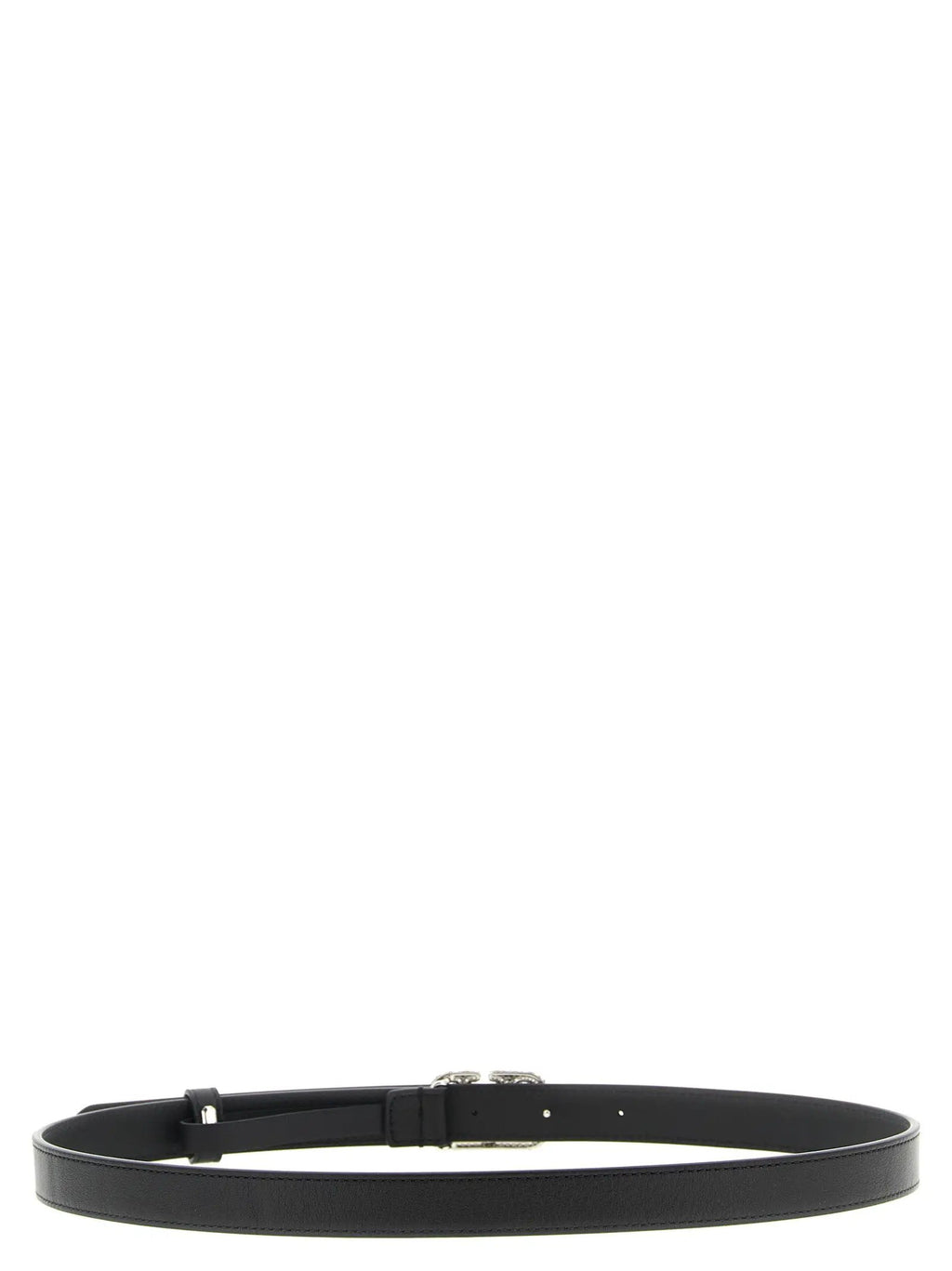 Valentino Garavani Black Calfskin Regular Belt