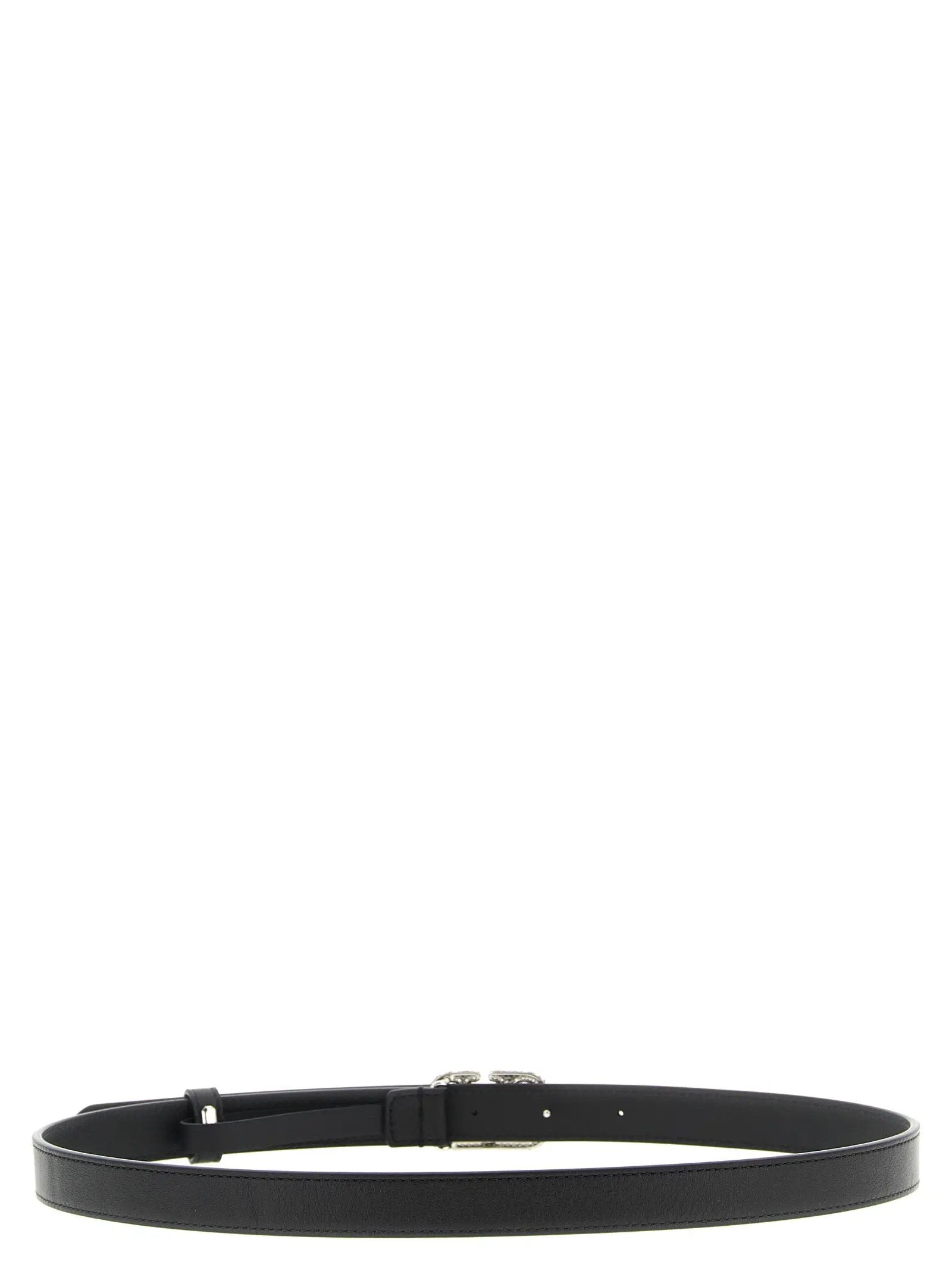 Valentino Garavani Black Calfskin Regular Belt