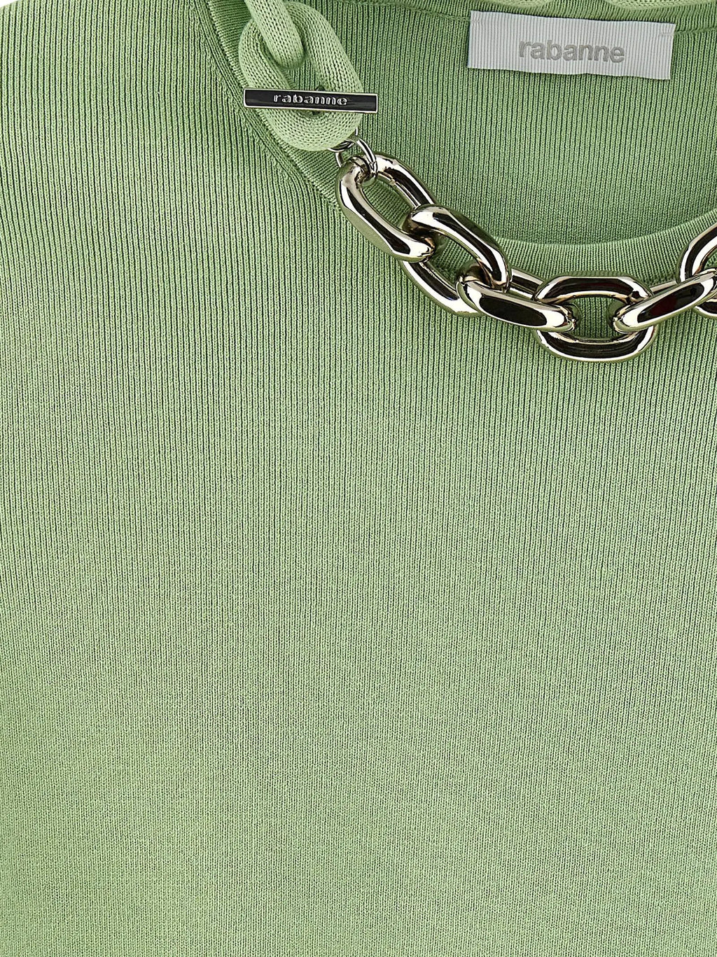 Paco Rabanne Bicolor Textile T-Shirt