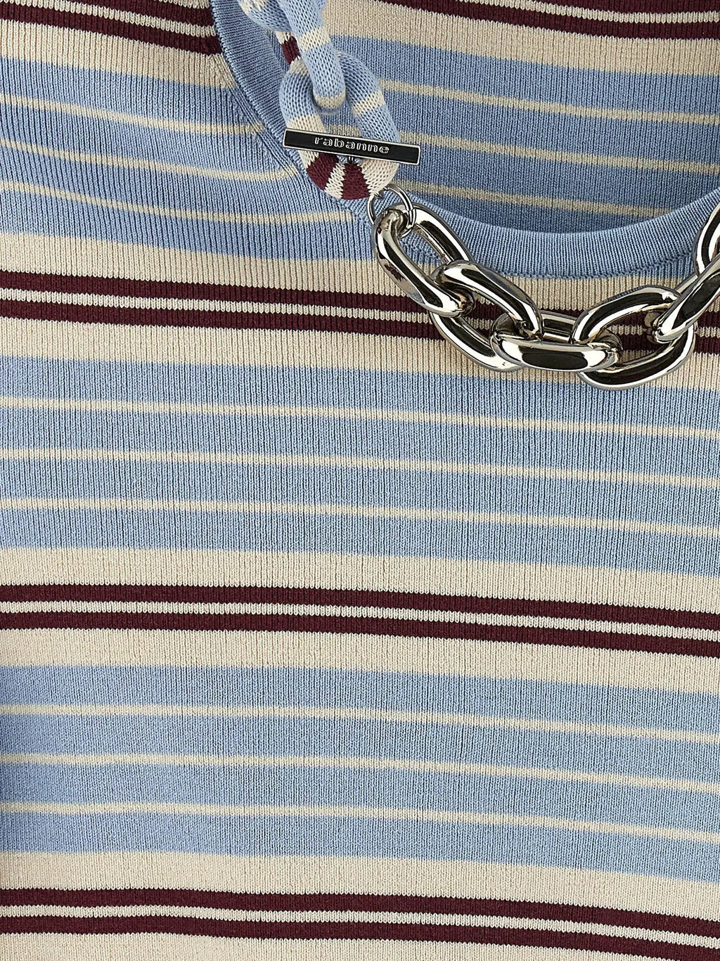 Paco Rabanne Blue Textile T-Shirt