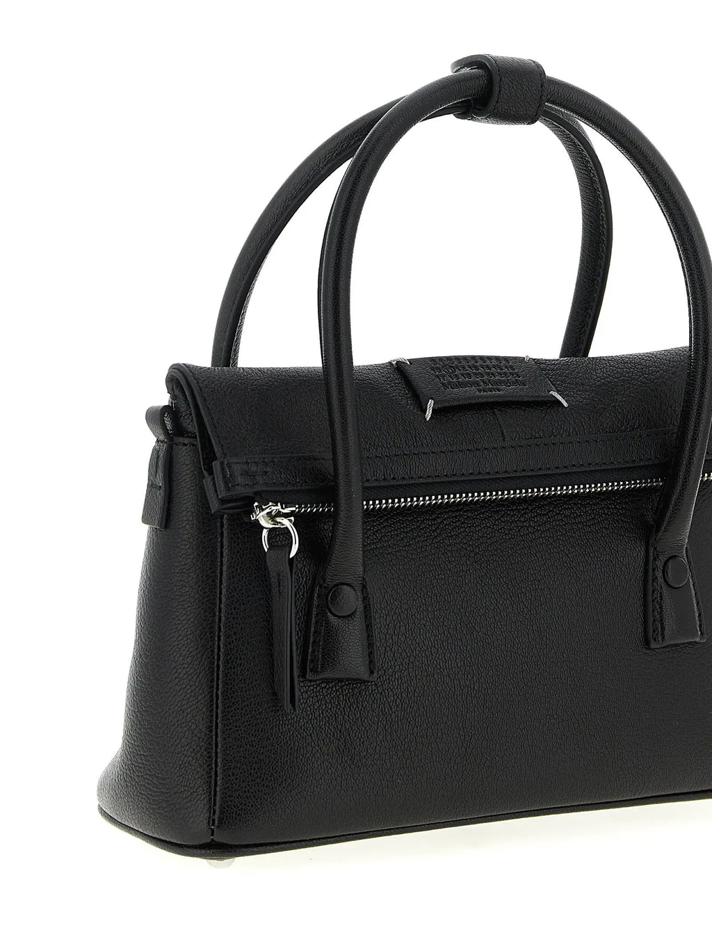 Maison Margiela Black Cashmere Handbag