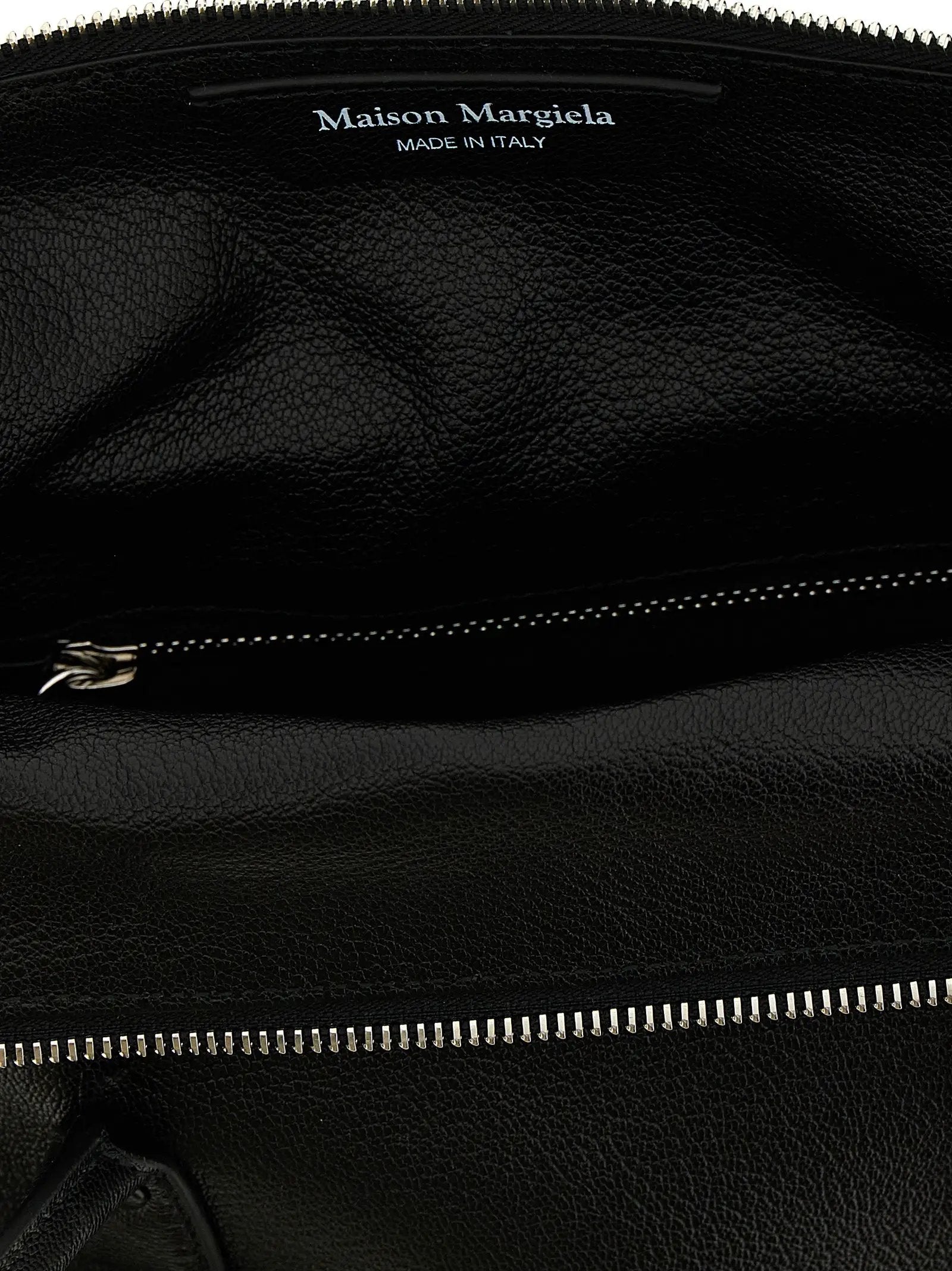 Maison Margiela Black Cashmere Handbag