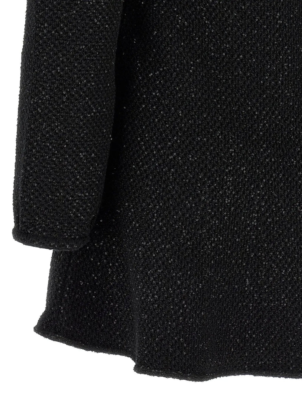 Self-Portrait Black Cotton Short Dress